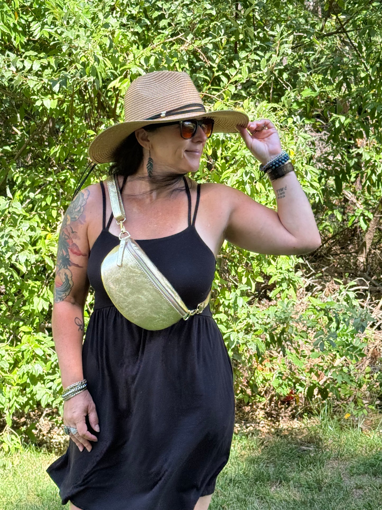 Golden Glow Fanny Pack