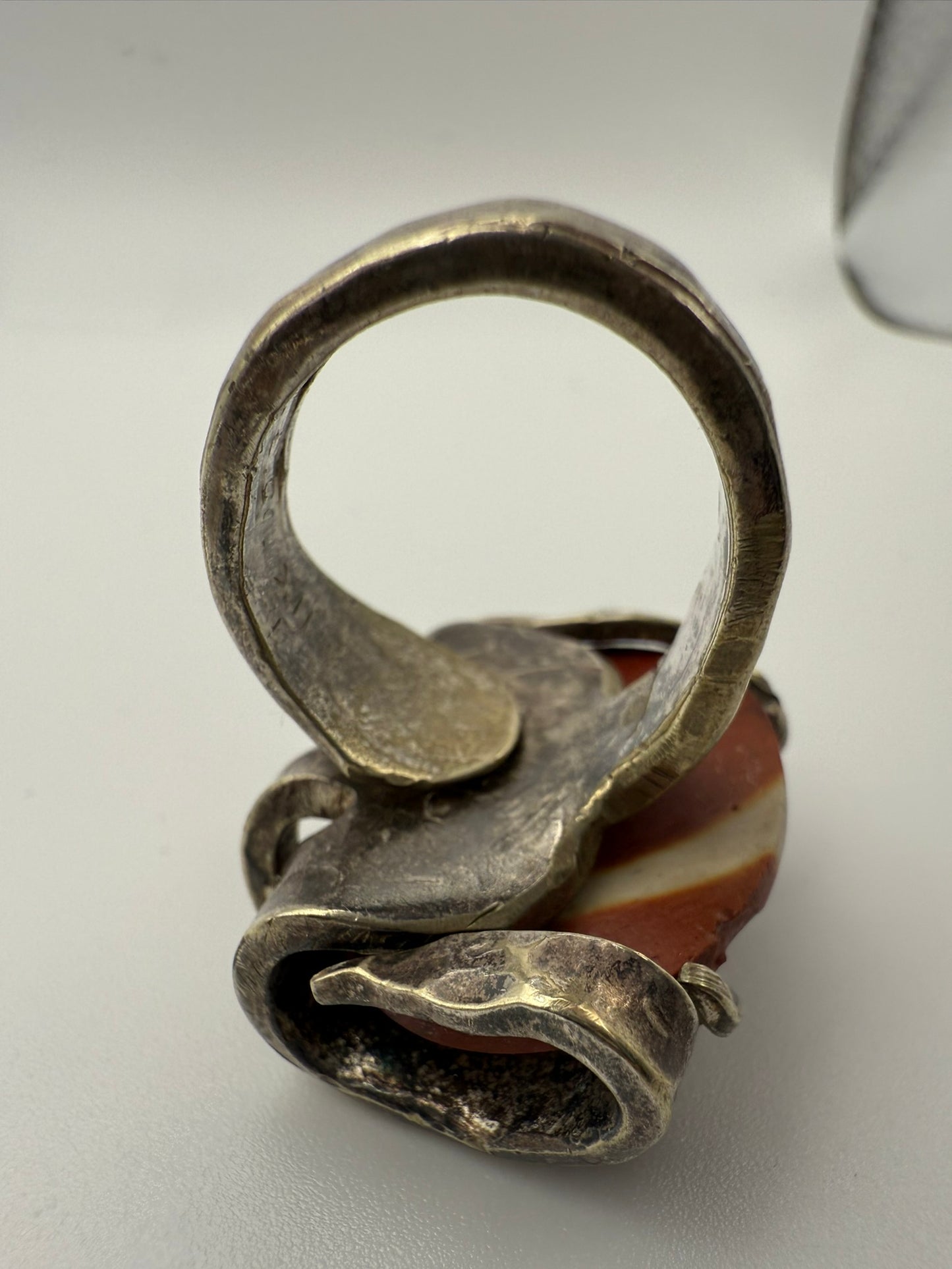 Vintage One of a Kind Desert Current Jasper Ring 9