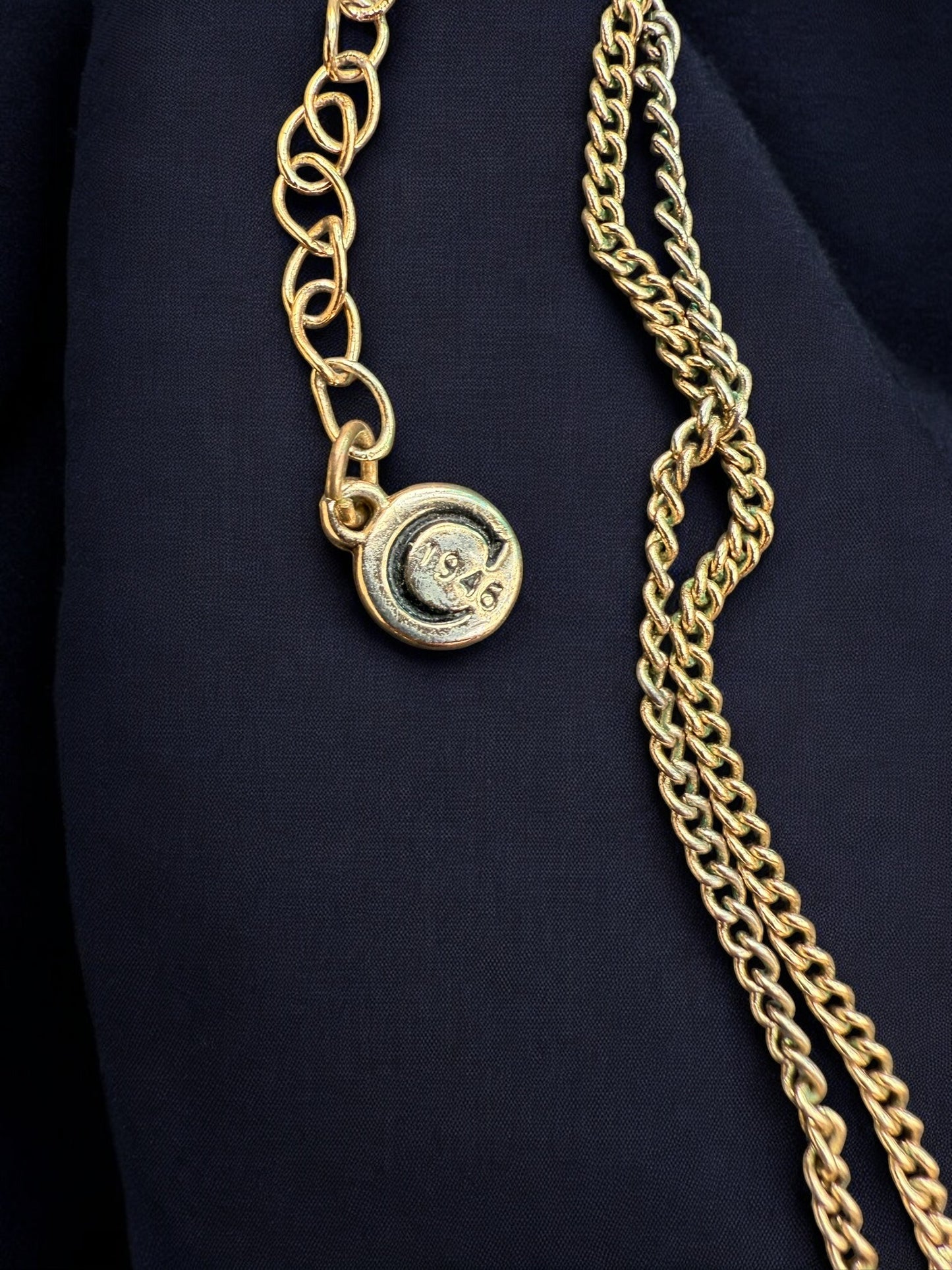 Vintage Soft Leopard Luxe Necklace 17-20"