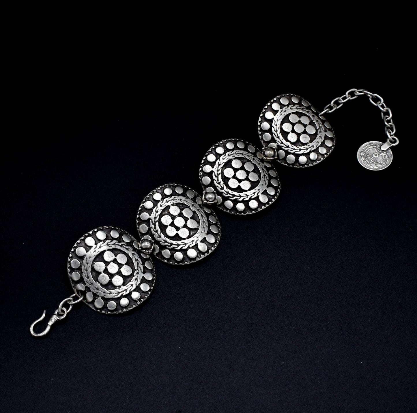 Moon Medallion Bracelet