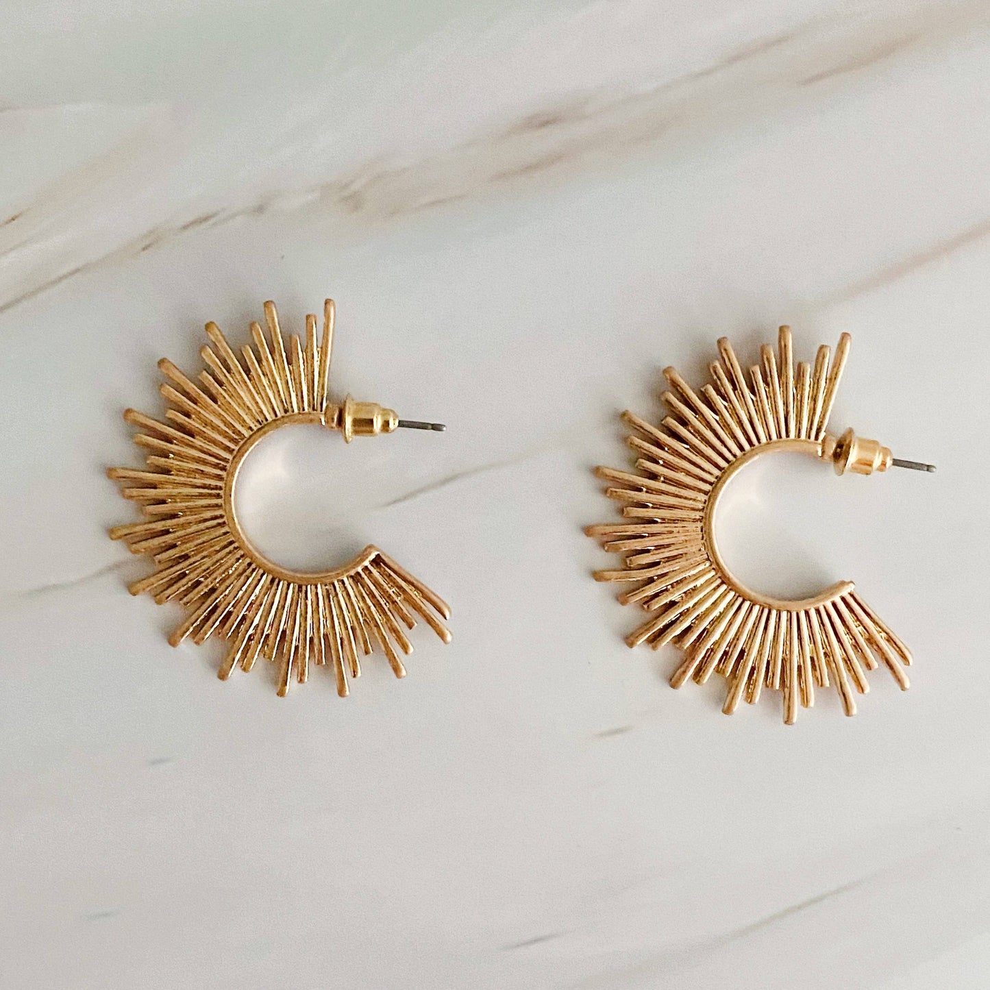Radiant Sunburst Earrings