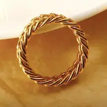 Pure Bold Gold Ring