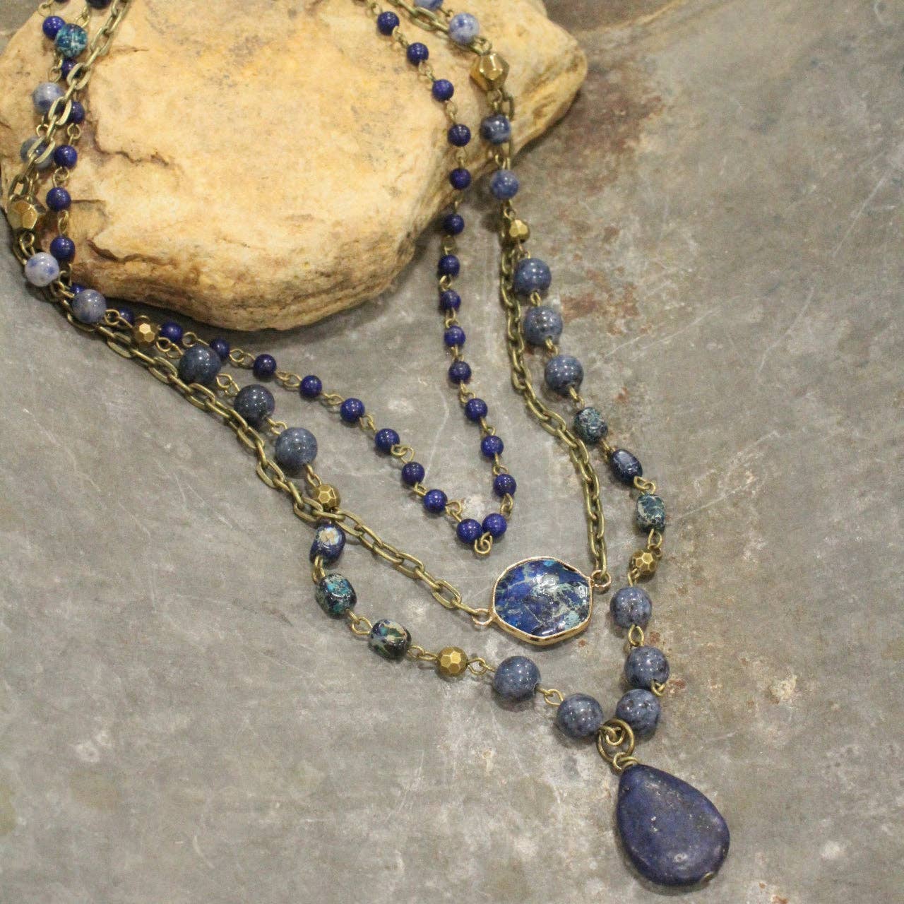 Sapphire Skies Necklace