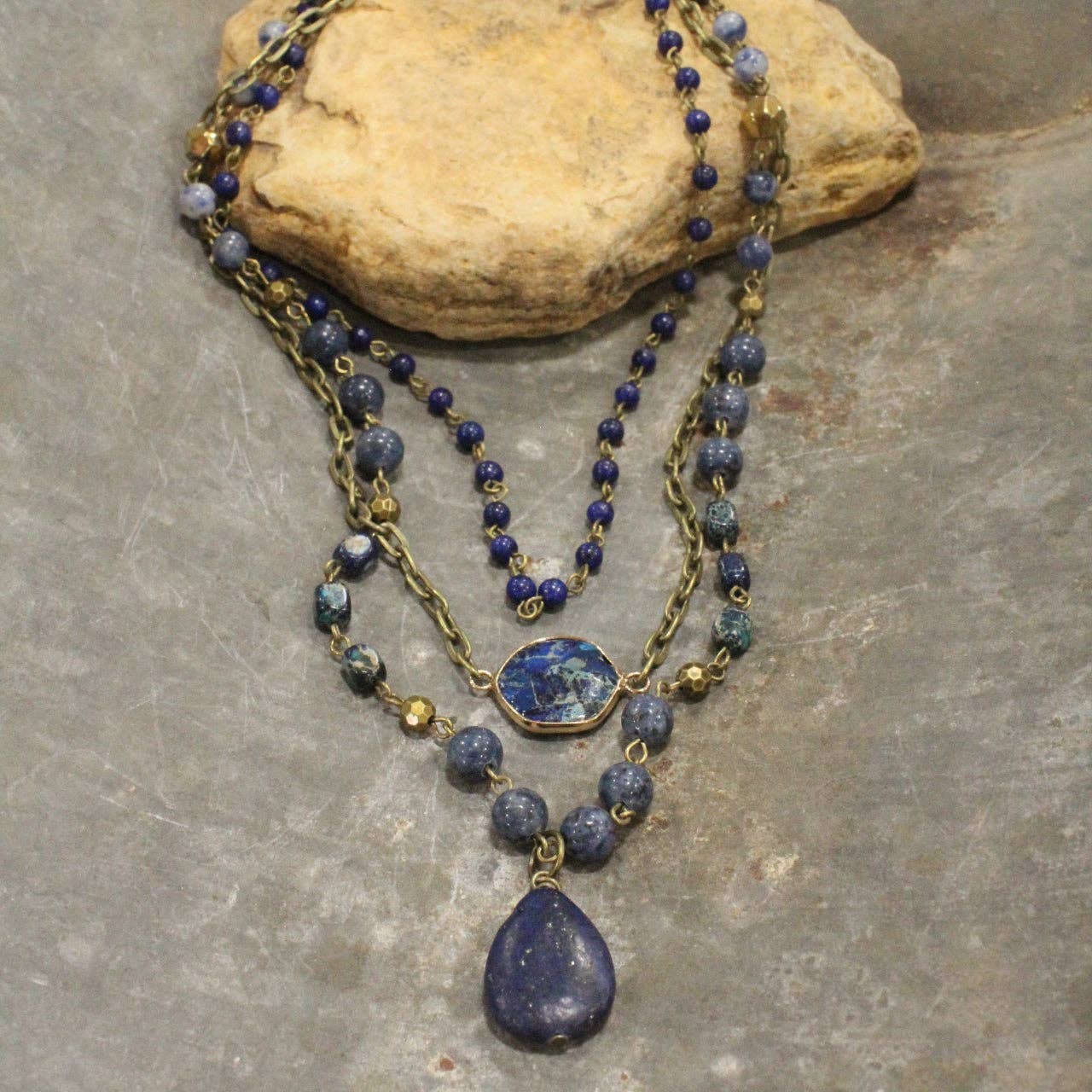 Sapphire Skies Necklace