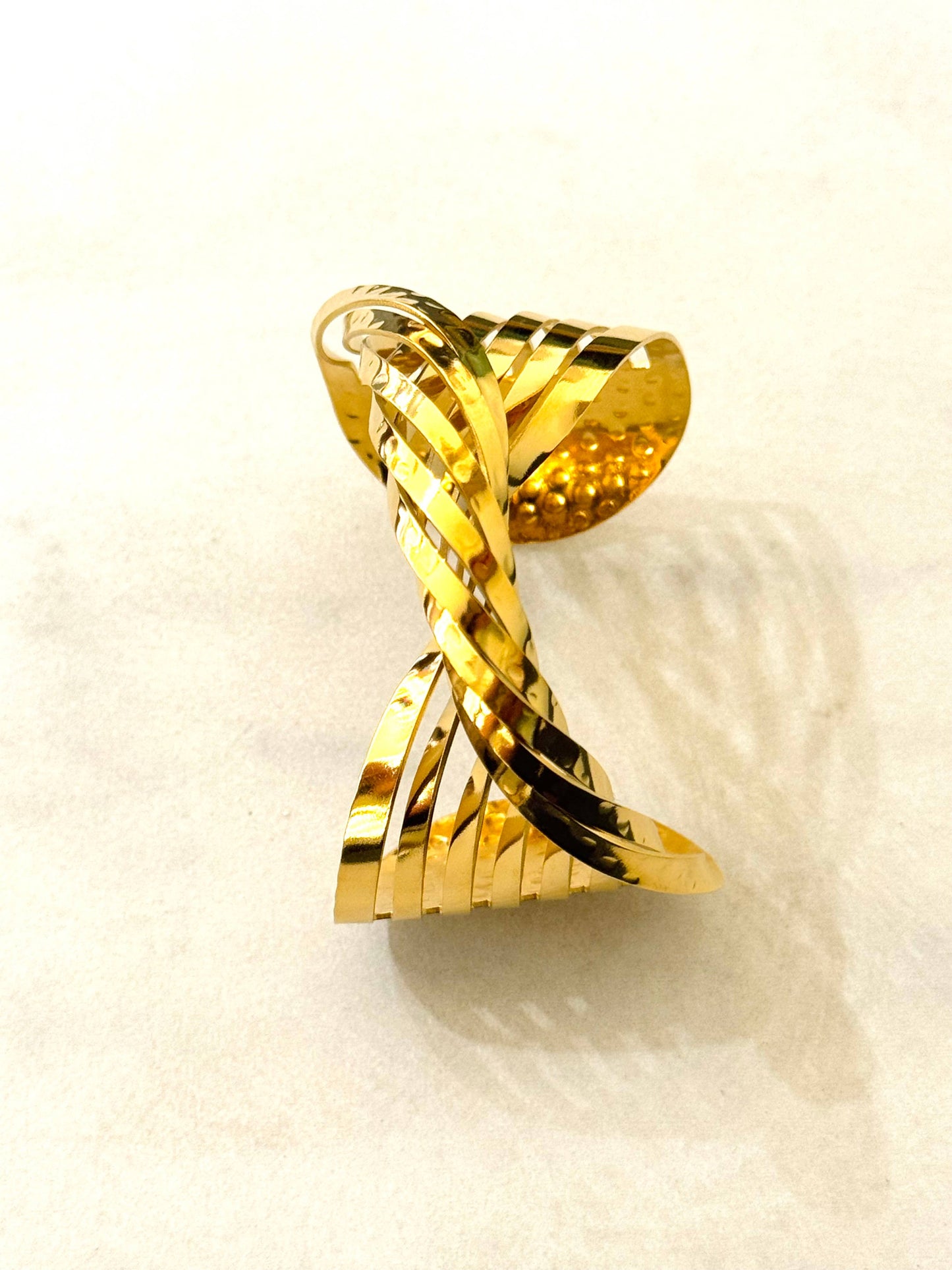 Cleo Stainless Steel Bangle Bracelet