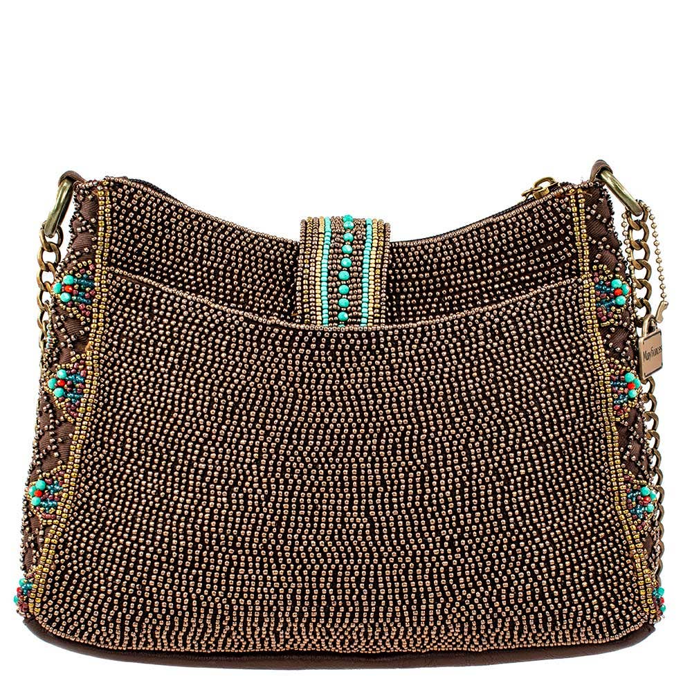 Sway with Me Beaded Strands Southwestern Crossbody Handbag