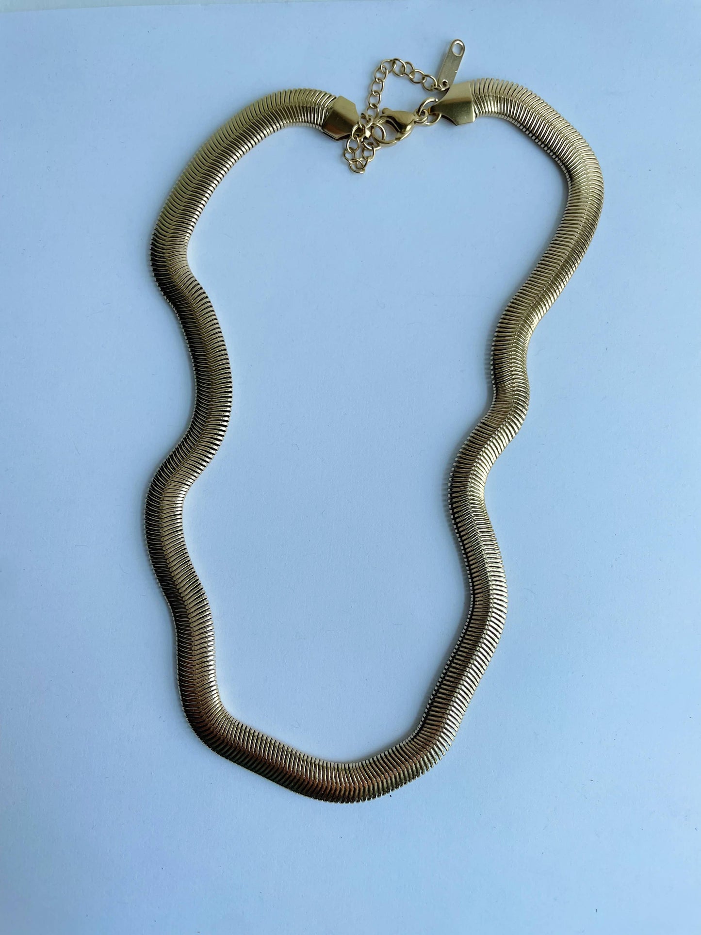 Chunky Snake Chain~ Gold Plated Stainless Steel 