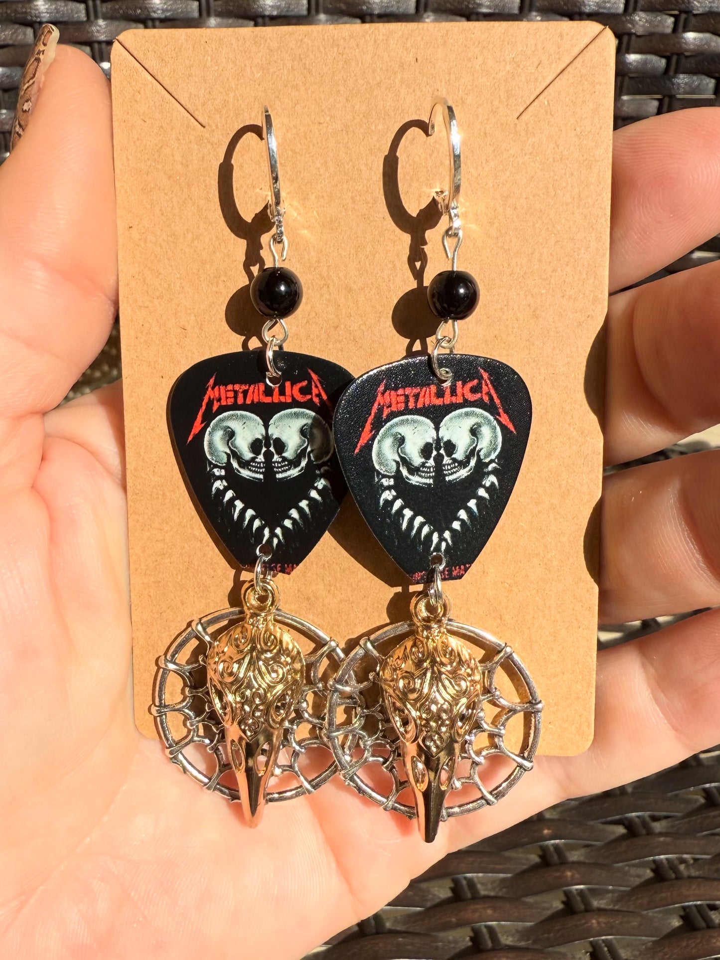 Metallica Earrings