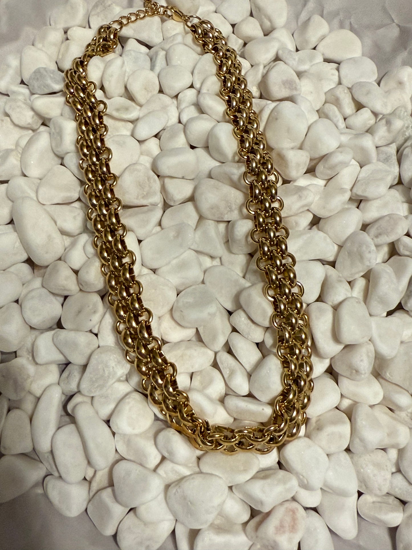 Golden Armor Necklace