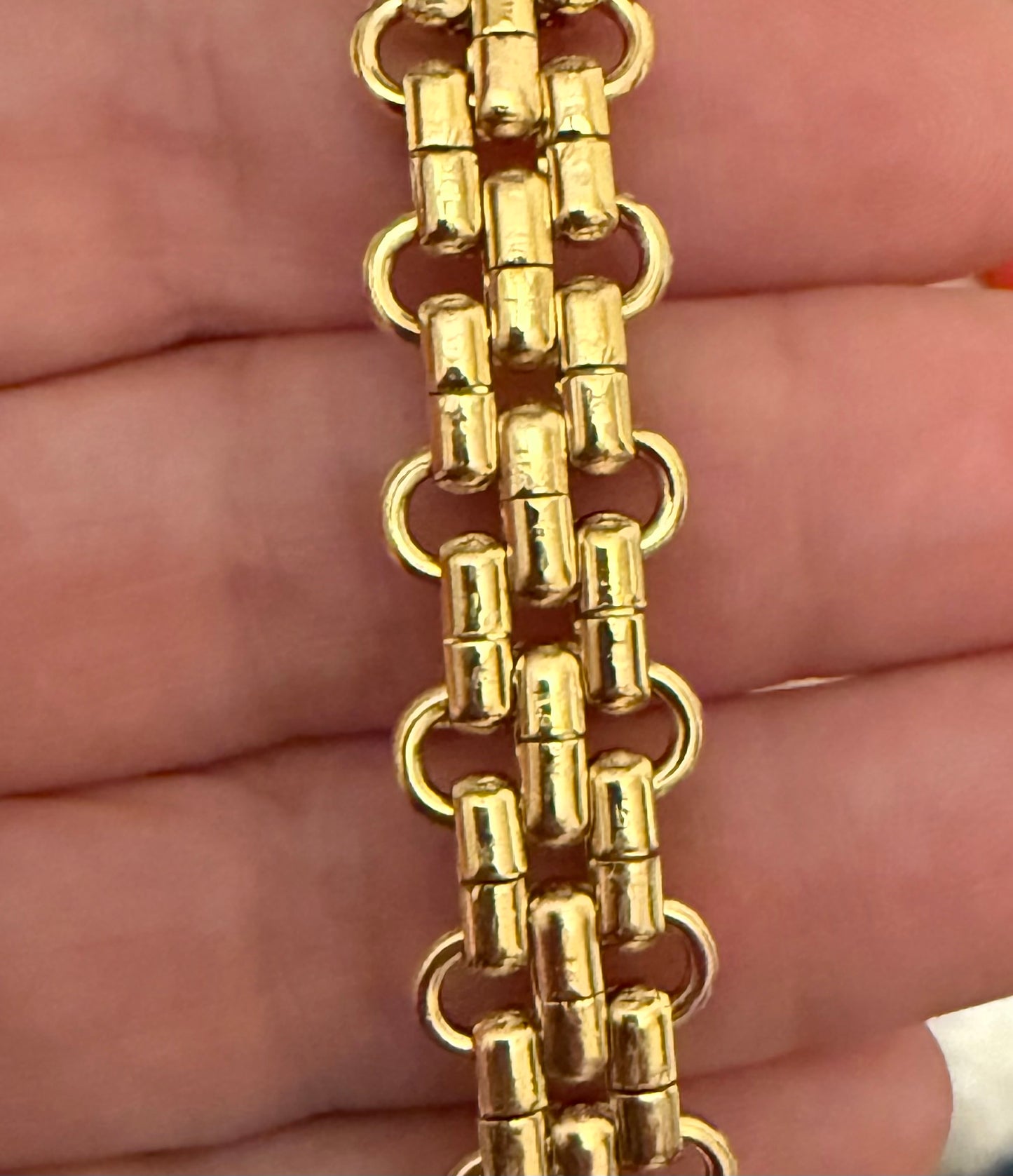 Golden Armor Necklace