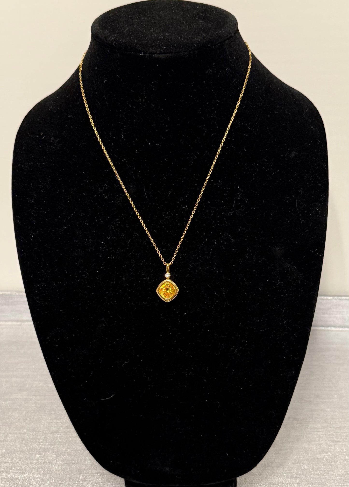 Chroma Charm Necklace - 10 stones! (Gold & Silver)