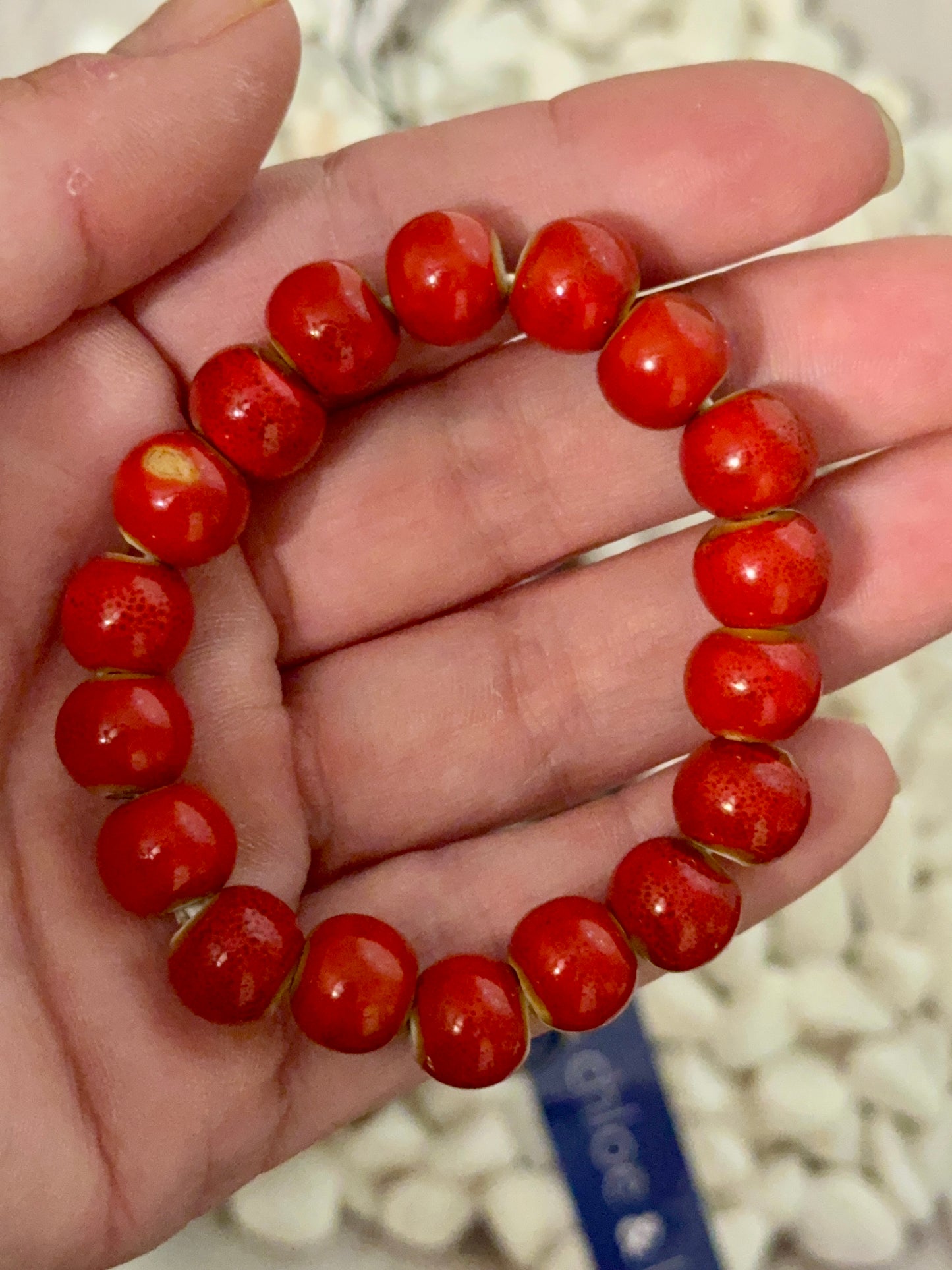 Solid Clay Bead Bracelets (multiple colors available!)