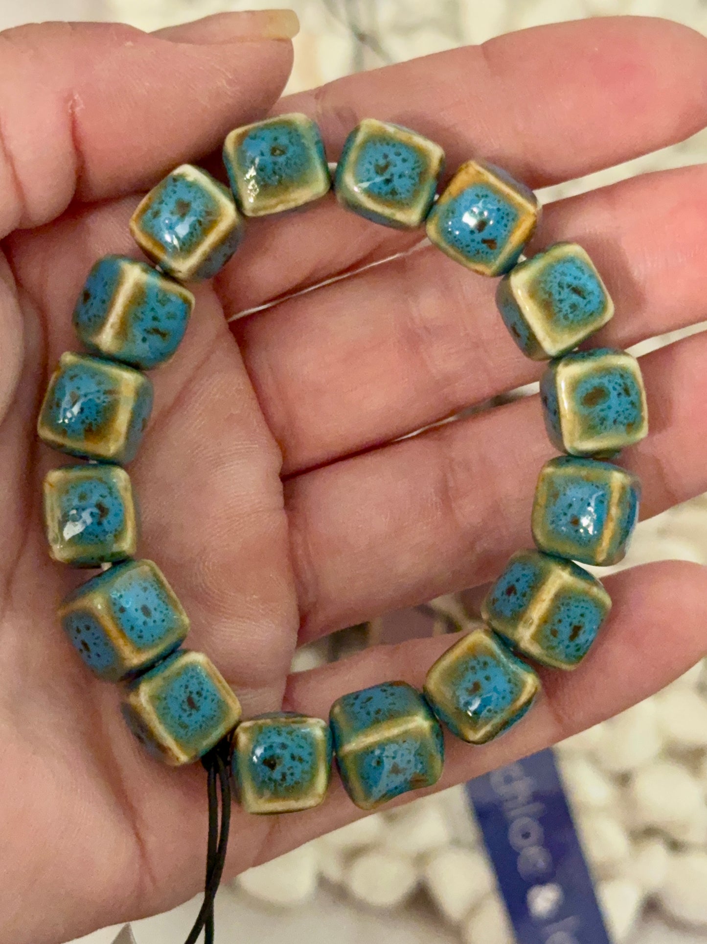 Solid Clay Bead Bracelets (multiple colors available!)