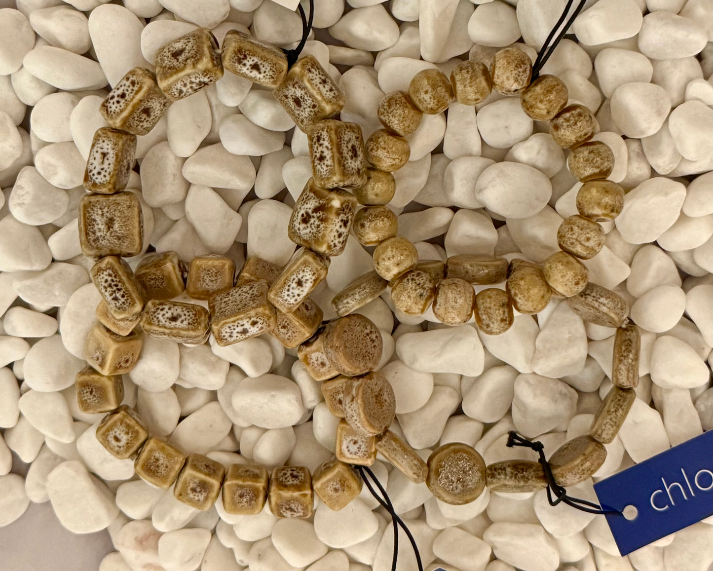 Solid Clay Bead Bracelets (multiple colors available!)