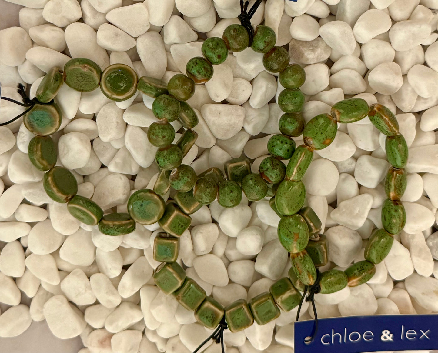 Solid Clay Bead Bracelets (multiple colors available!)