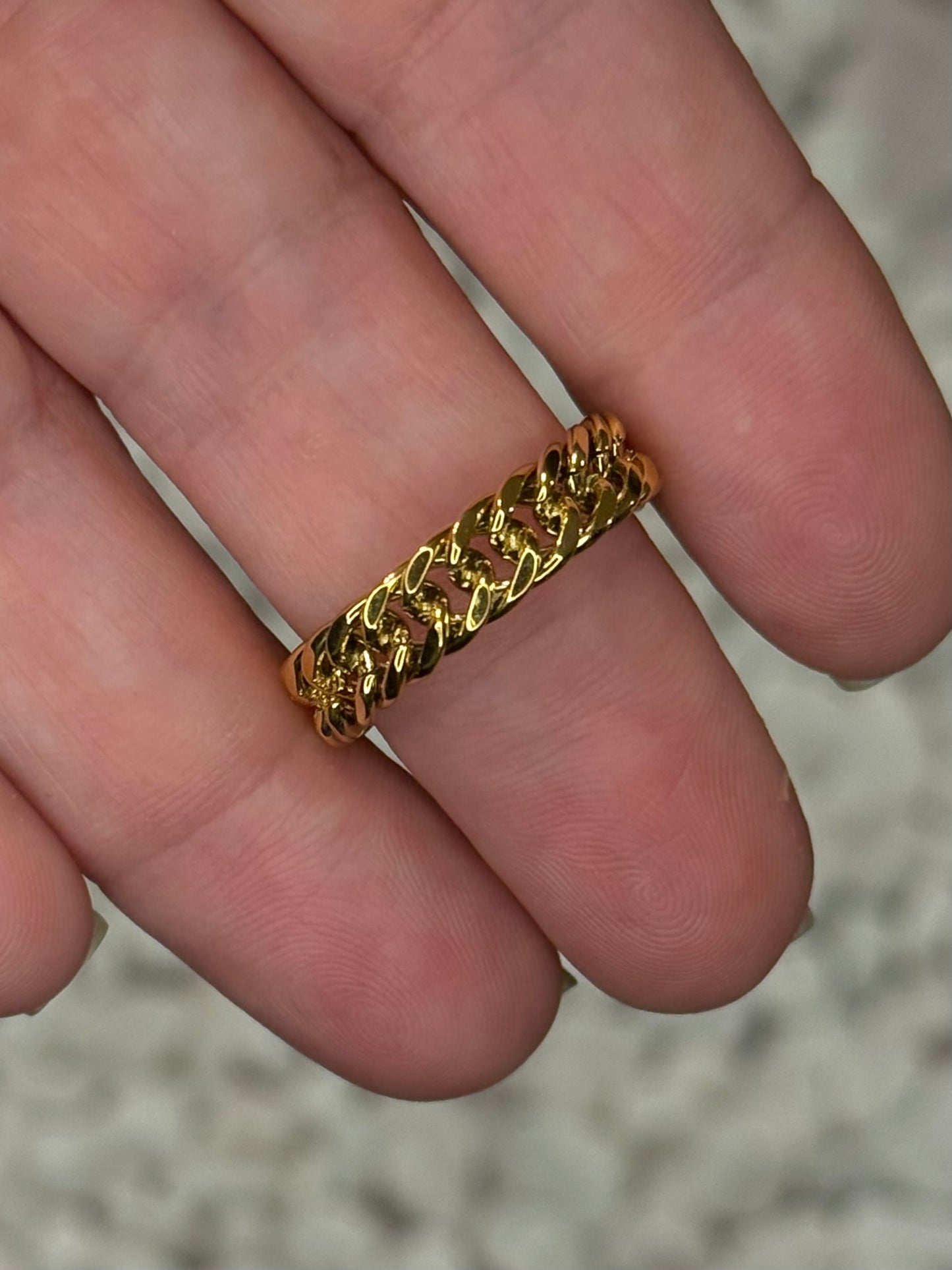 Pure Bold Gold Ring