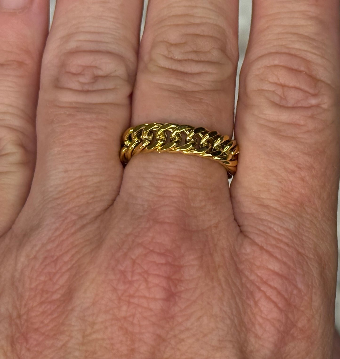 Pure Bold Gold Ring