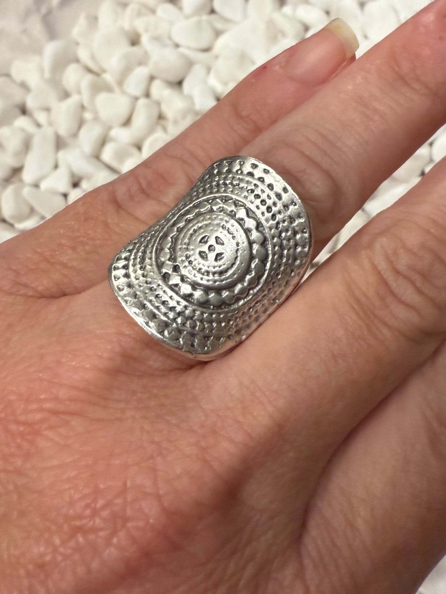 Desert Mandala Ring