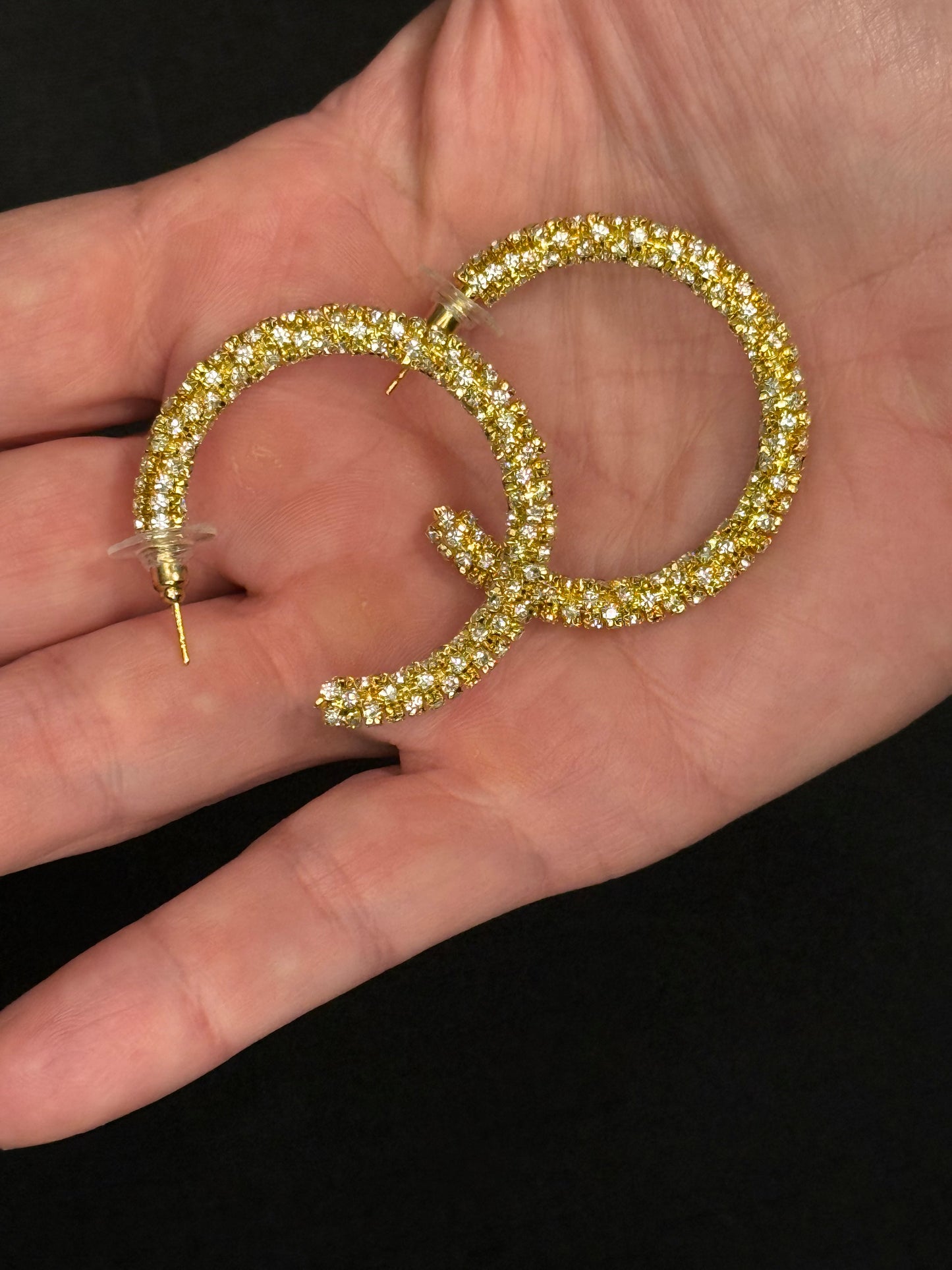 Glow Hoop Earrings (Gold & Silver)