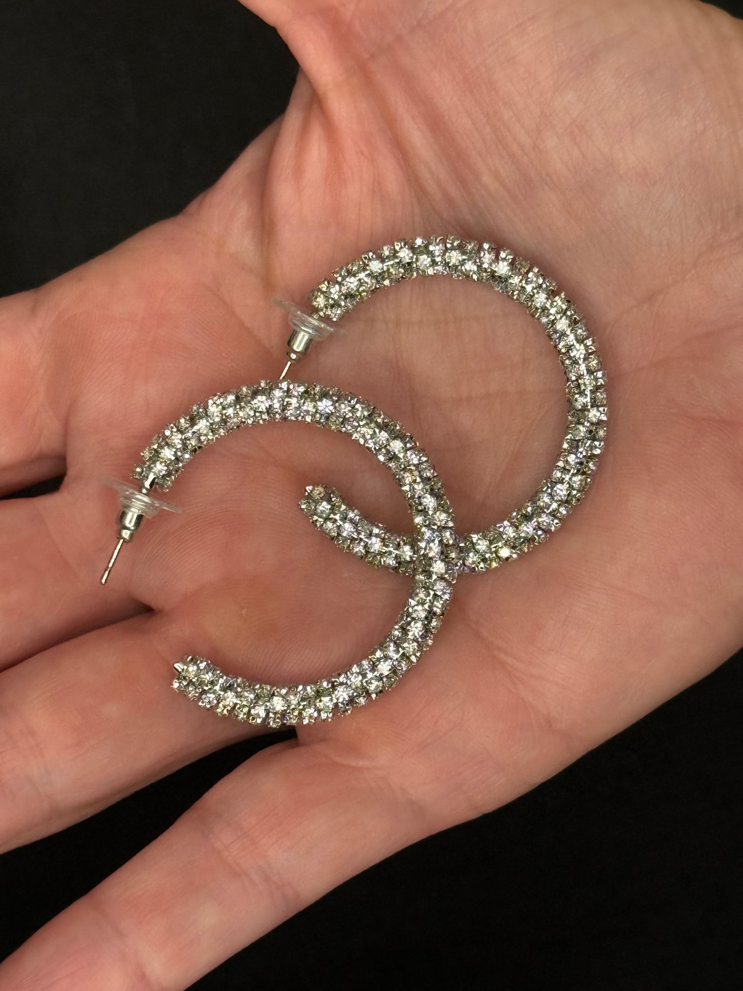 Glow Hoop Earrings (Gold & Silver)