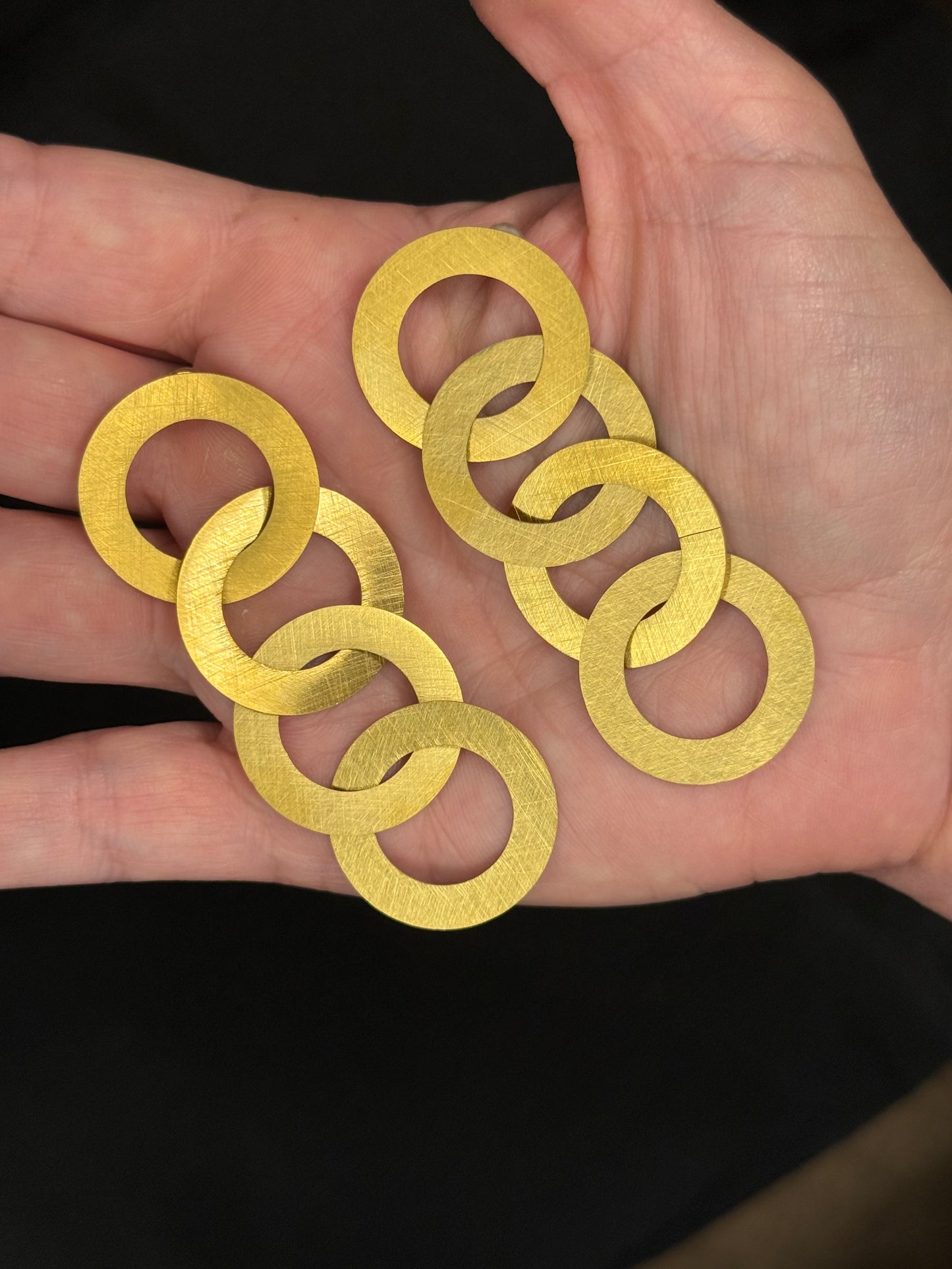 Viola Waterproof Stainless Steel Gold Earrings