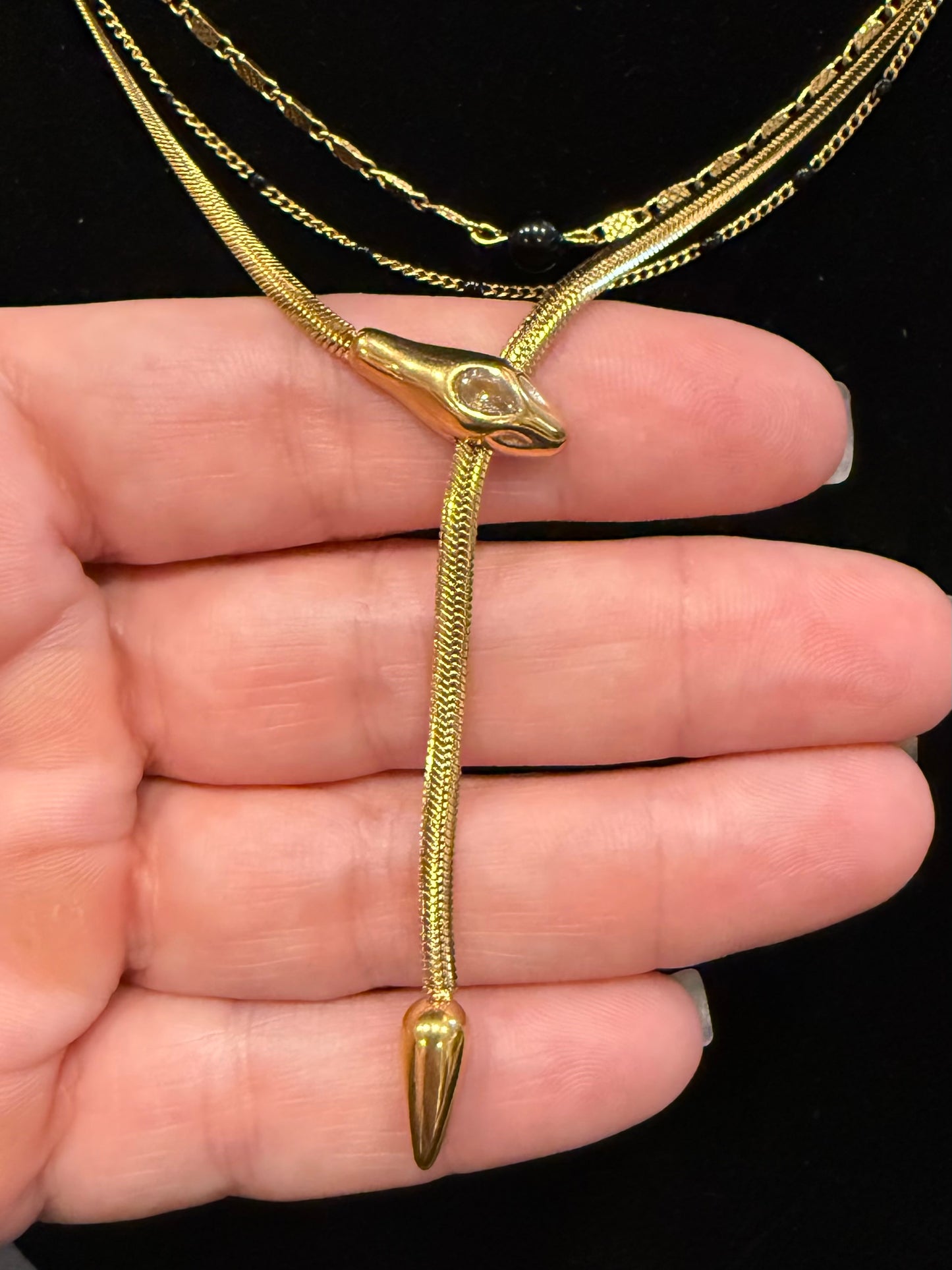 Maneater Snake Necklace