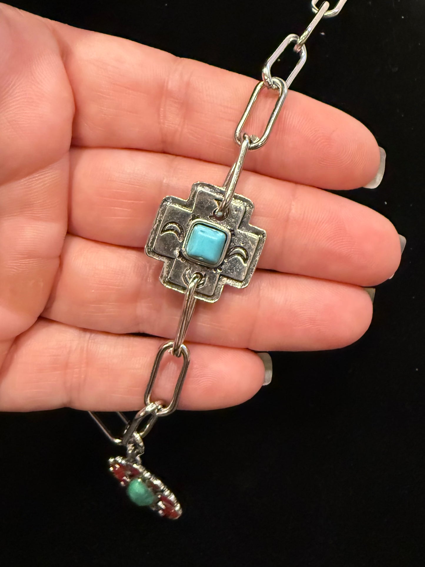 Orange Wing Necklace