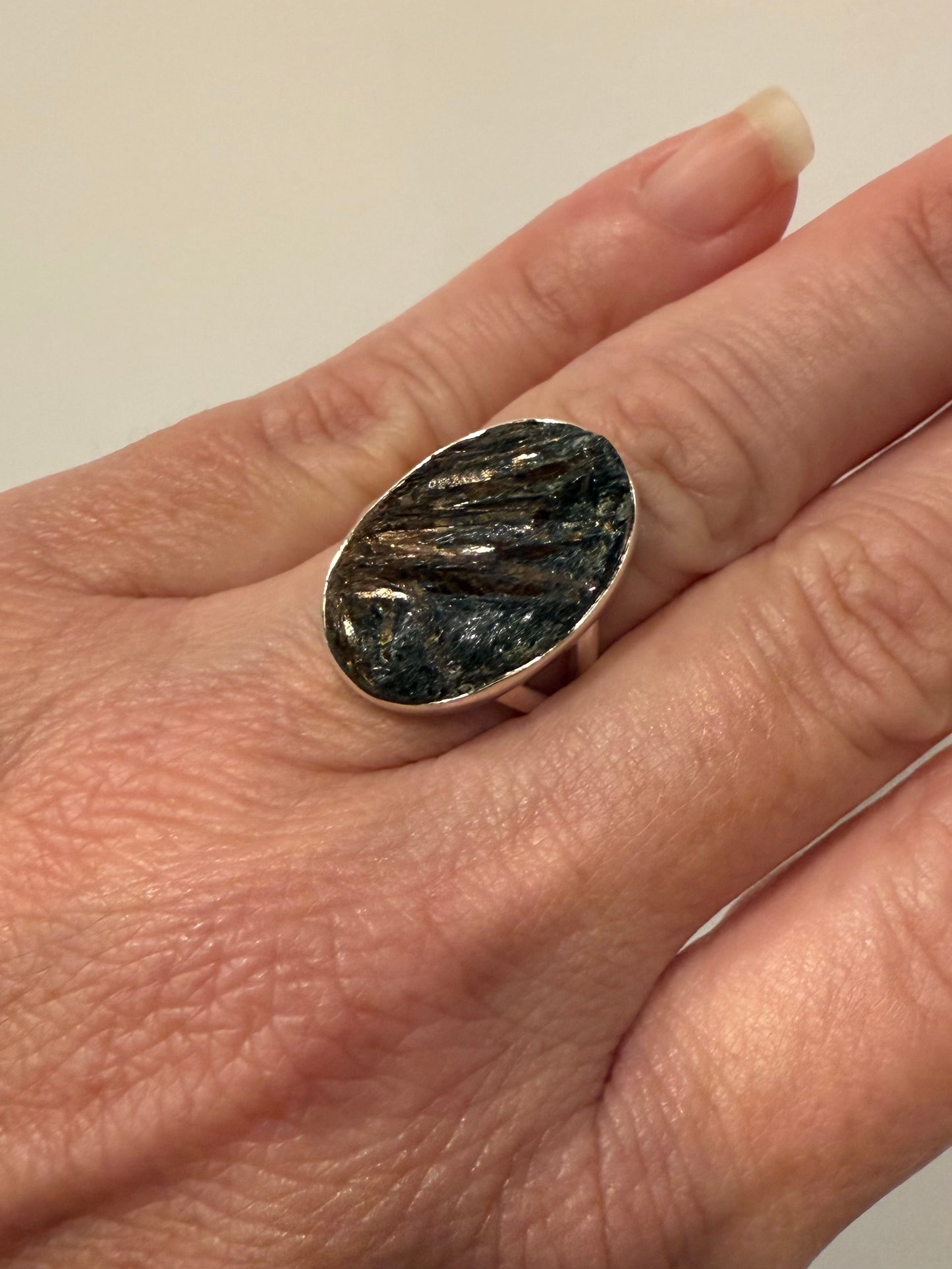 Sterling Astrophyllite Ring