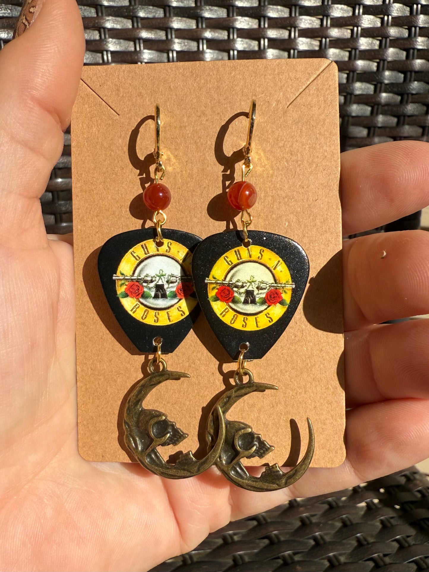 Guns & Roses Earrings