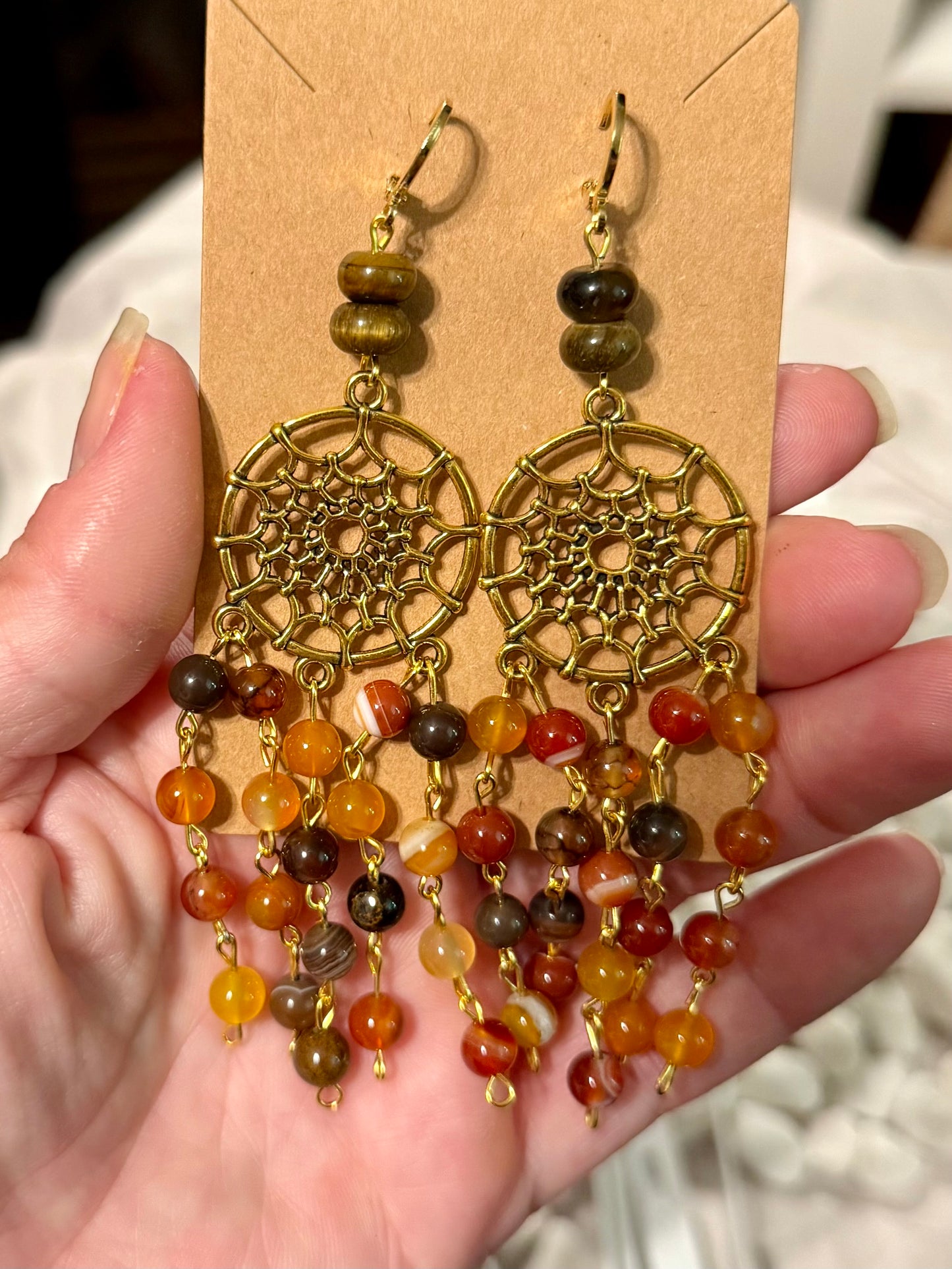 Tiger Saint Earrings