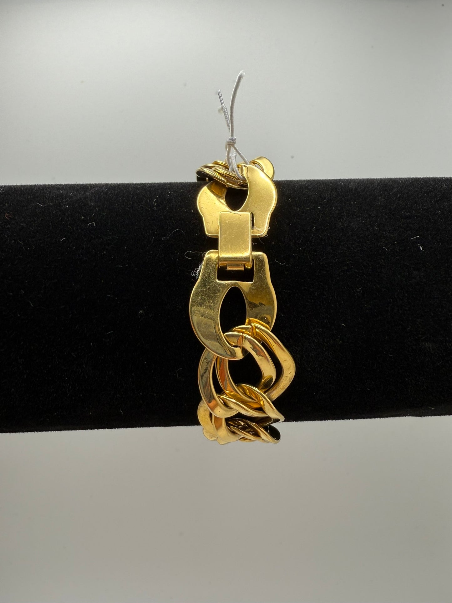 Vintage Golden Legacy Chain Bracelet 7.5"