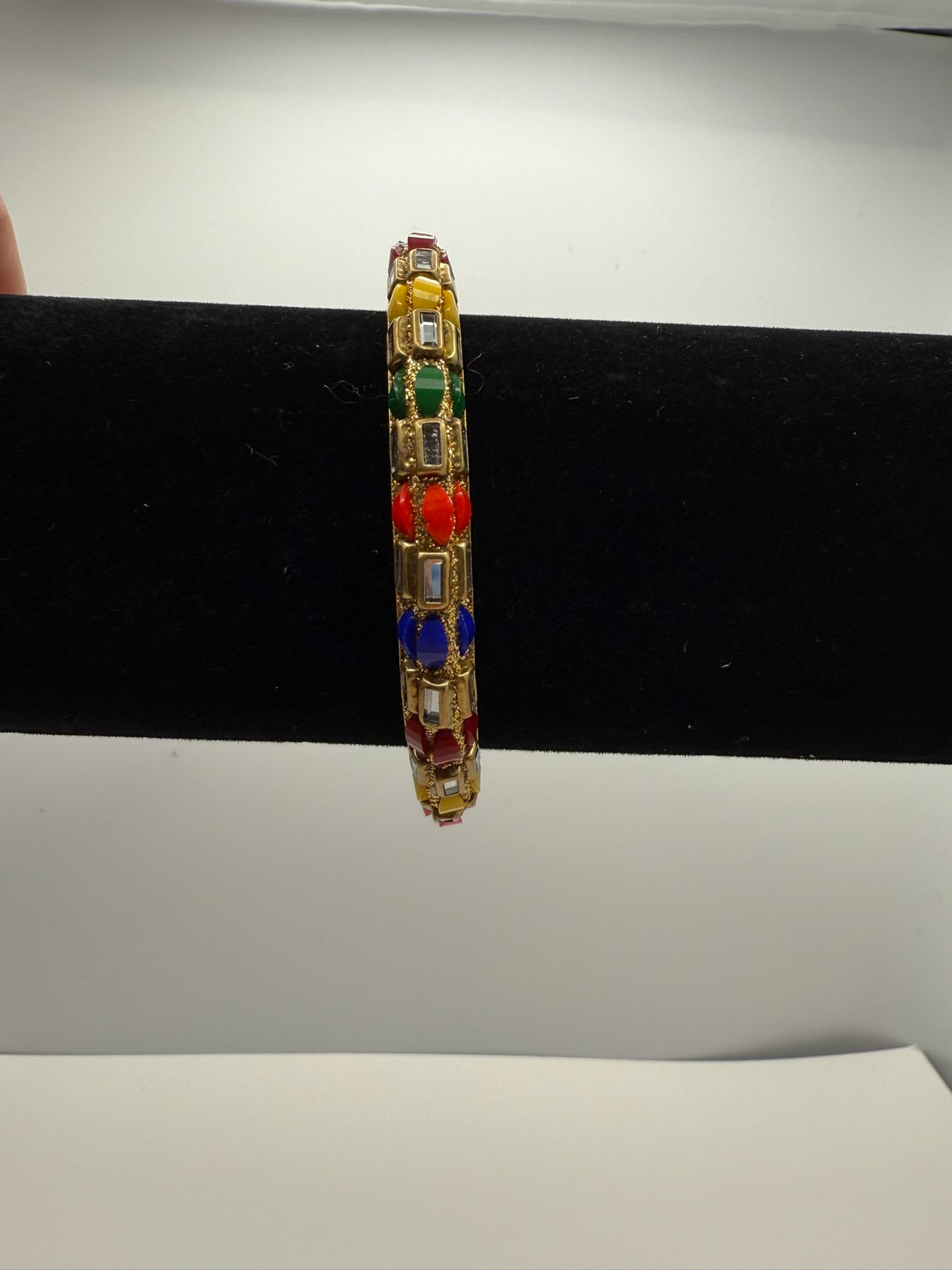 Vintage Festival Jewel Bangle 7"