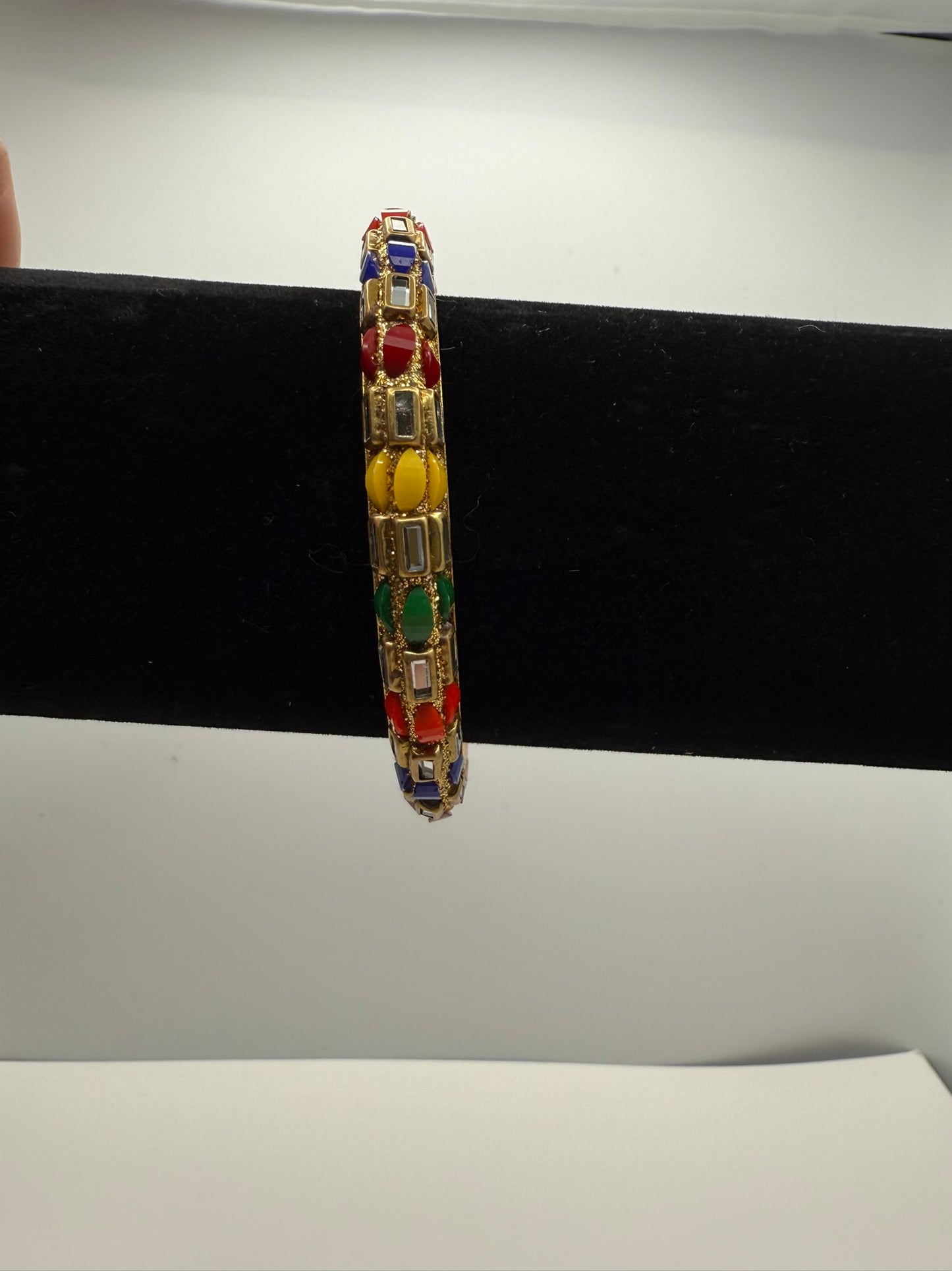 Vintage Festival Jewel Bangle 7"