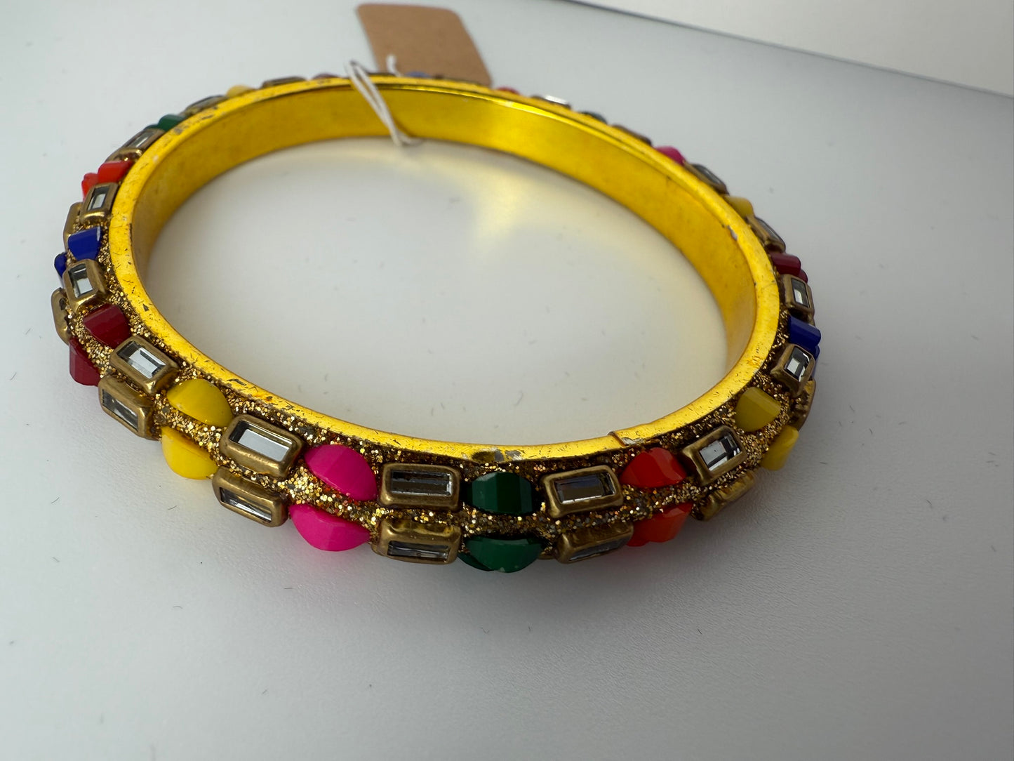 Vintage Festival Jewel Bangle 7"