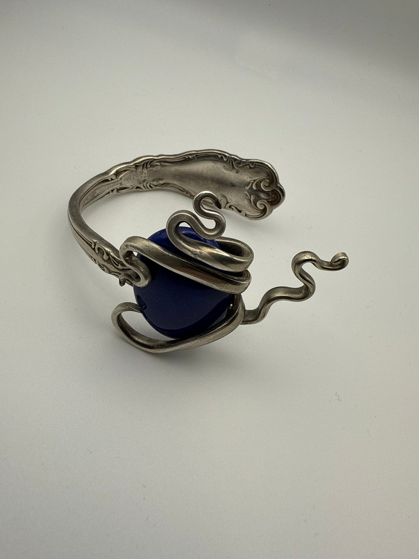 Vintage Midnight Coil Fork Bracelet 6.5-8"