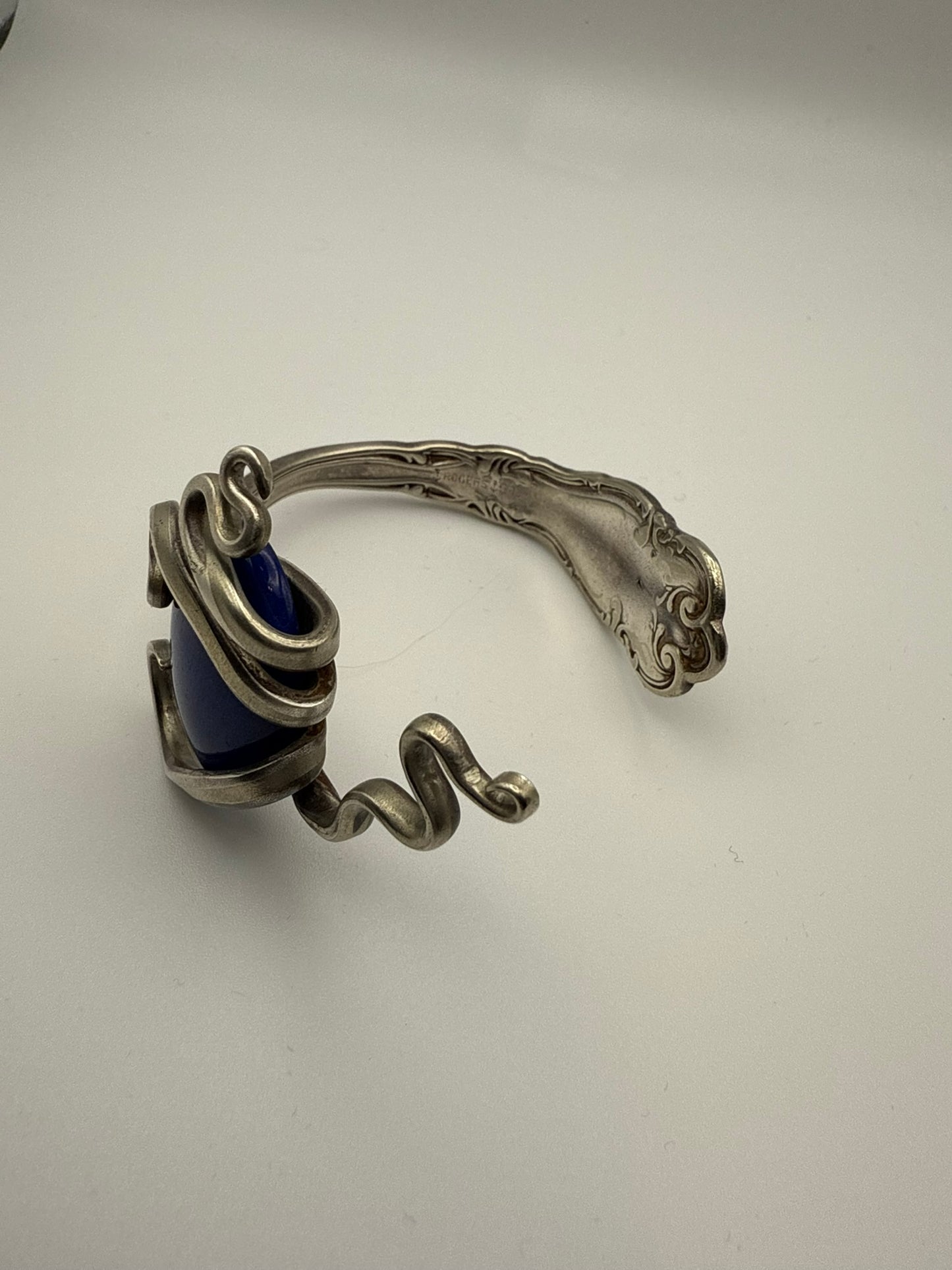 Vintage Midnight Coil Fork Bracelet 6.5-8"