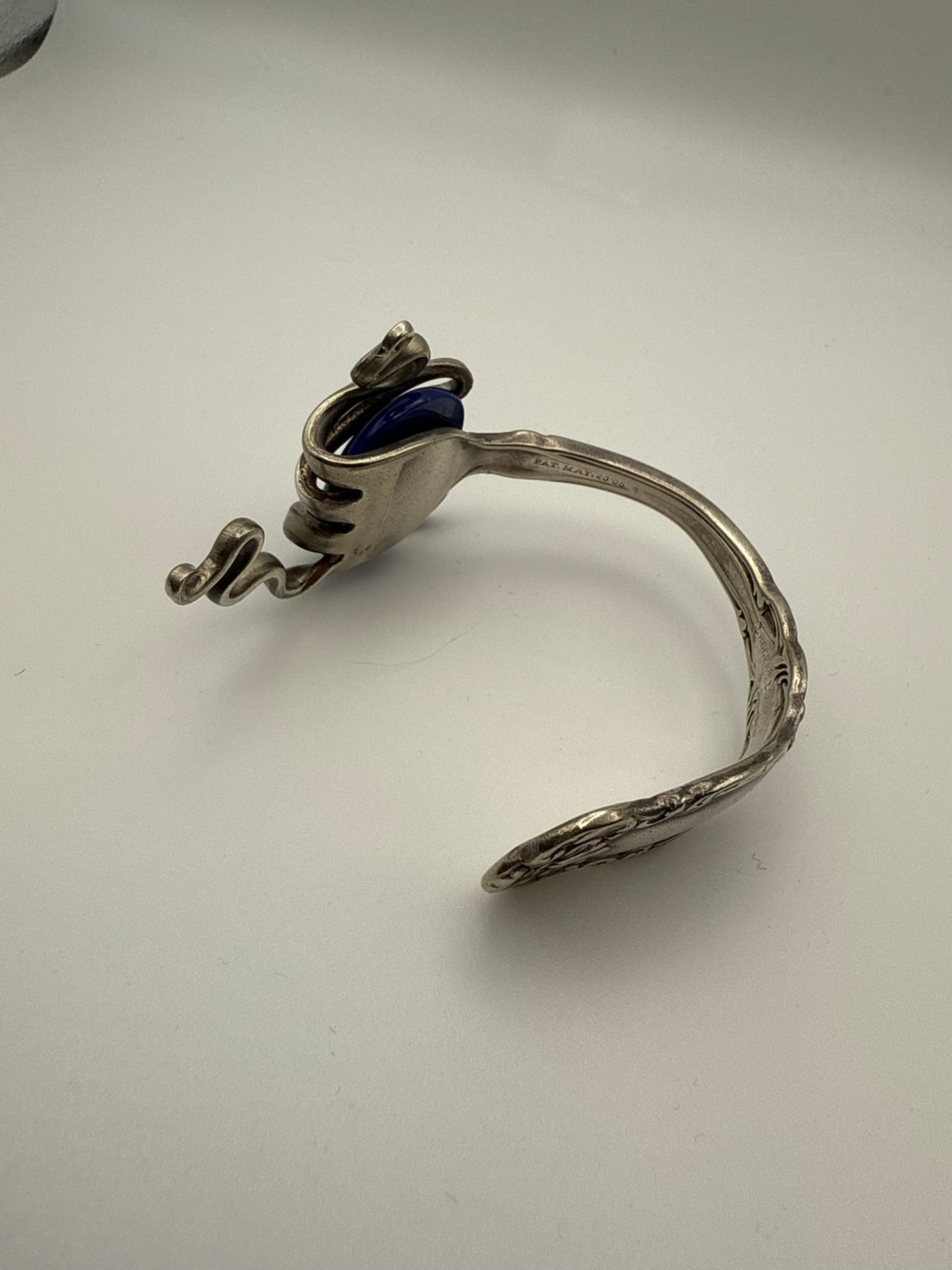 Vintage Midnight Coil Fork Bracelet 6.5-8"