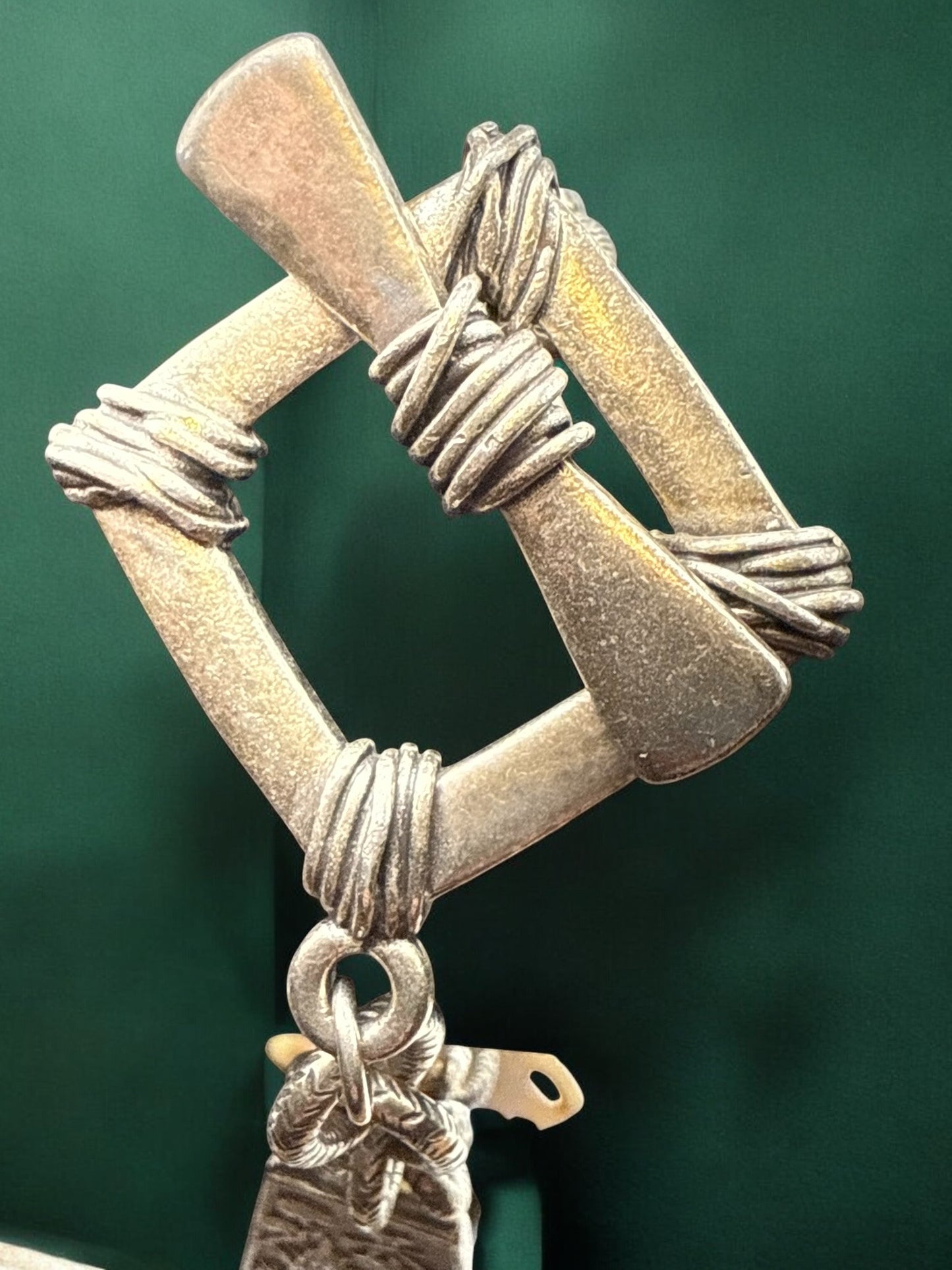 Vintage Wandered Path Charm Bracelet 6"