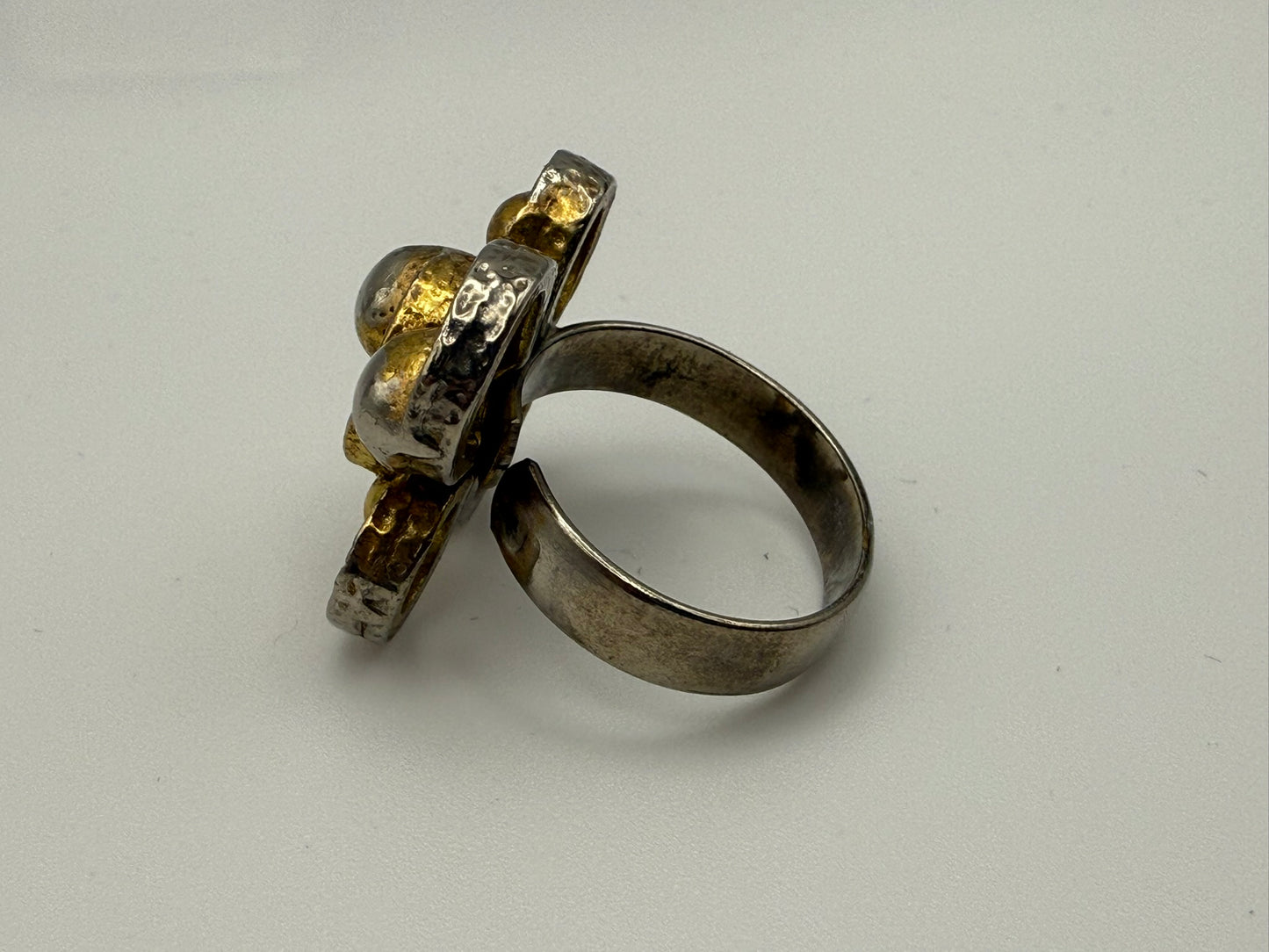 Vintage Vintage Orbit Cluster Ring 8.5 ADJ