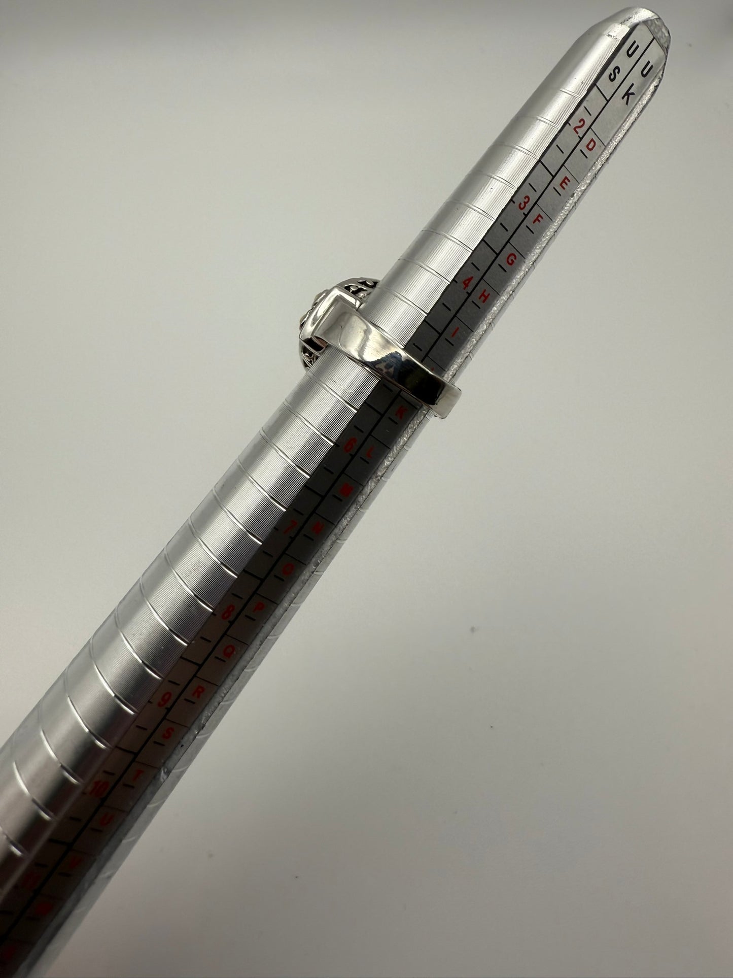 Vintage Two-Tone Pink Crystal Ring 5