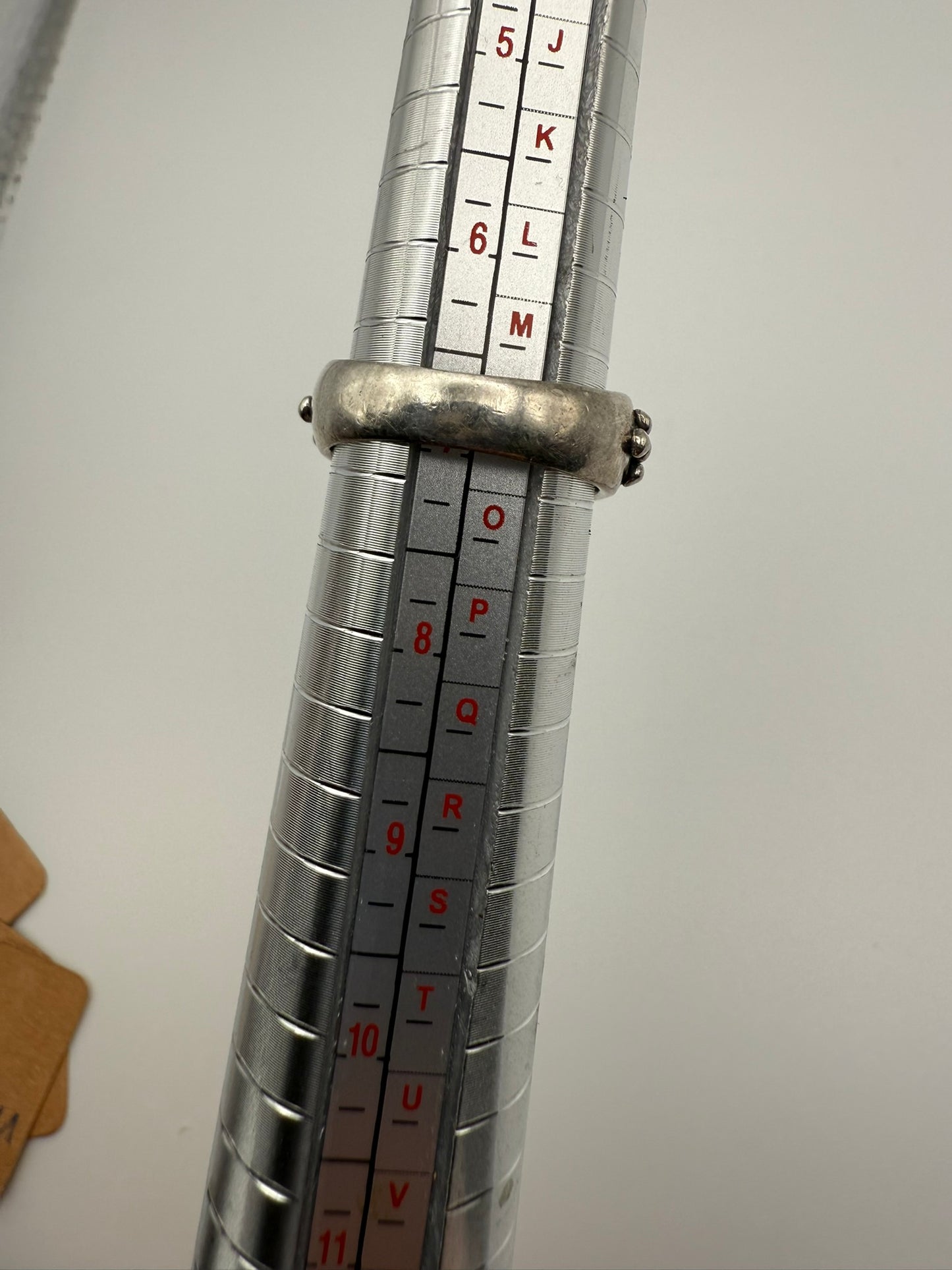 Vintage Silpada Black Onyx Sterling Oval Ring 7