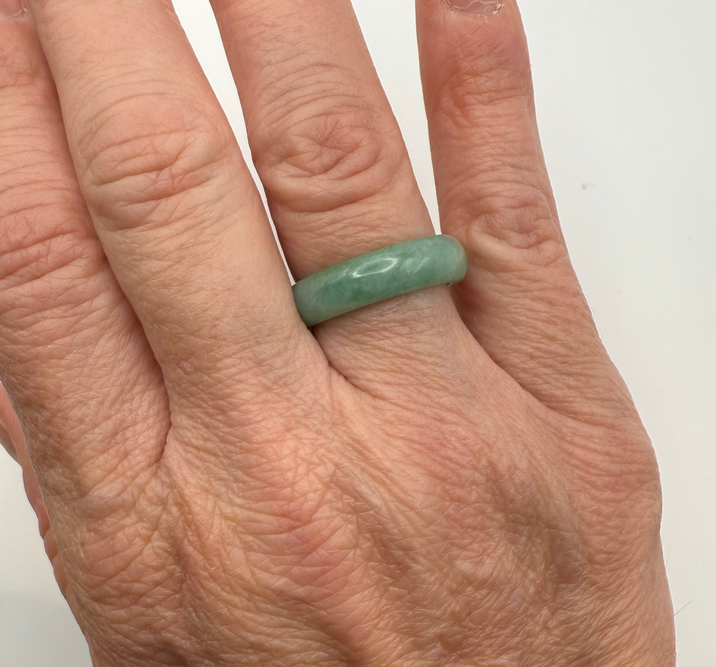 Vintage Jade Ring 8.5