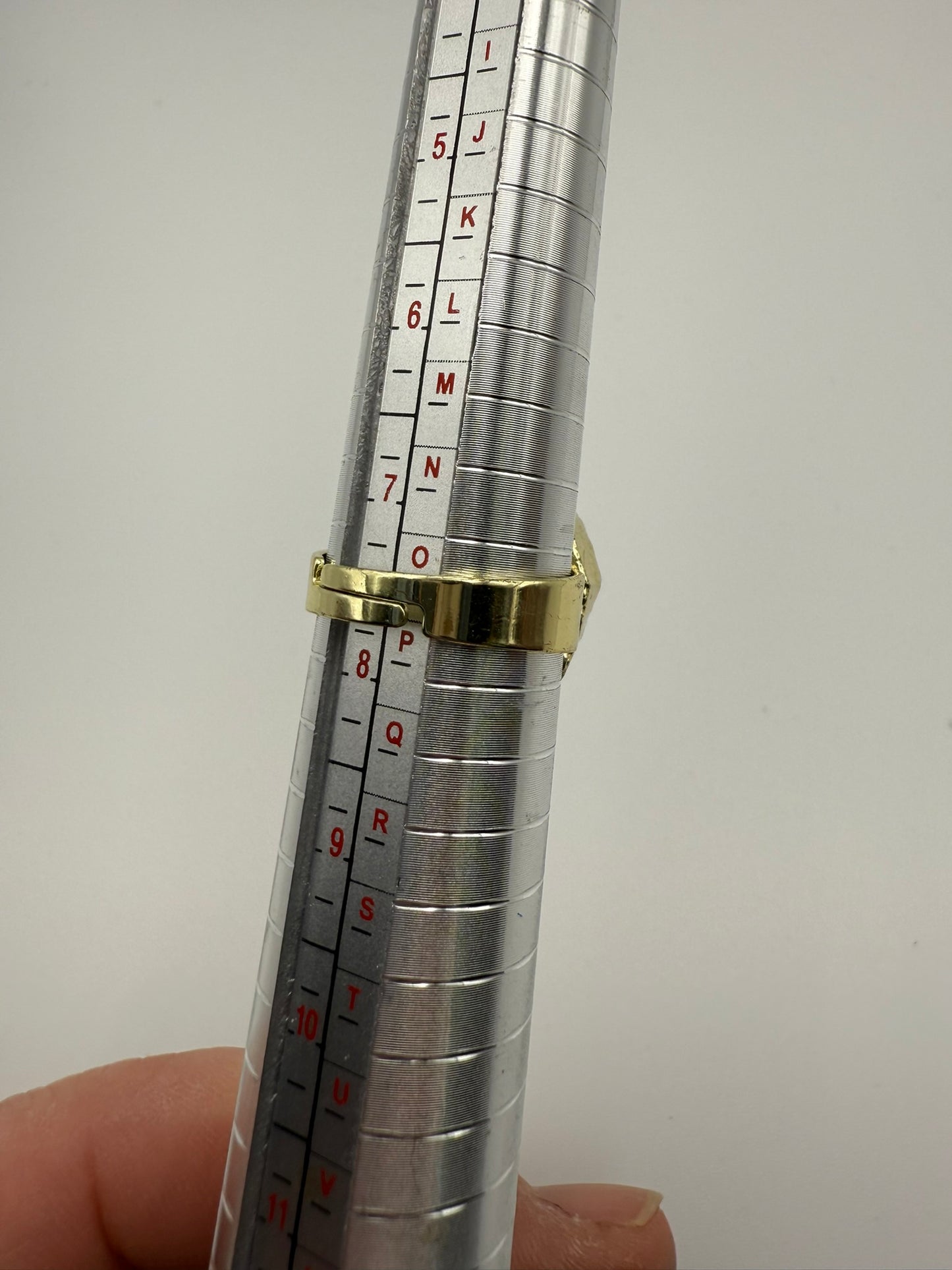 Vintage Raw Amethyst Statement Ring 7.5