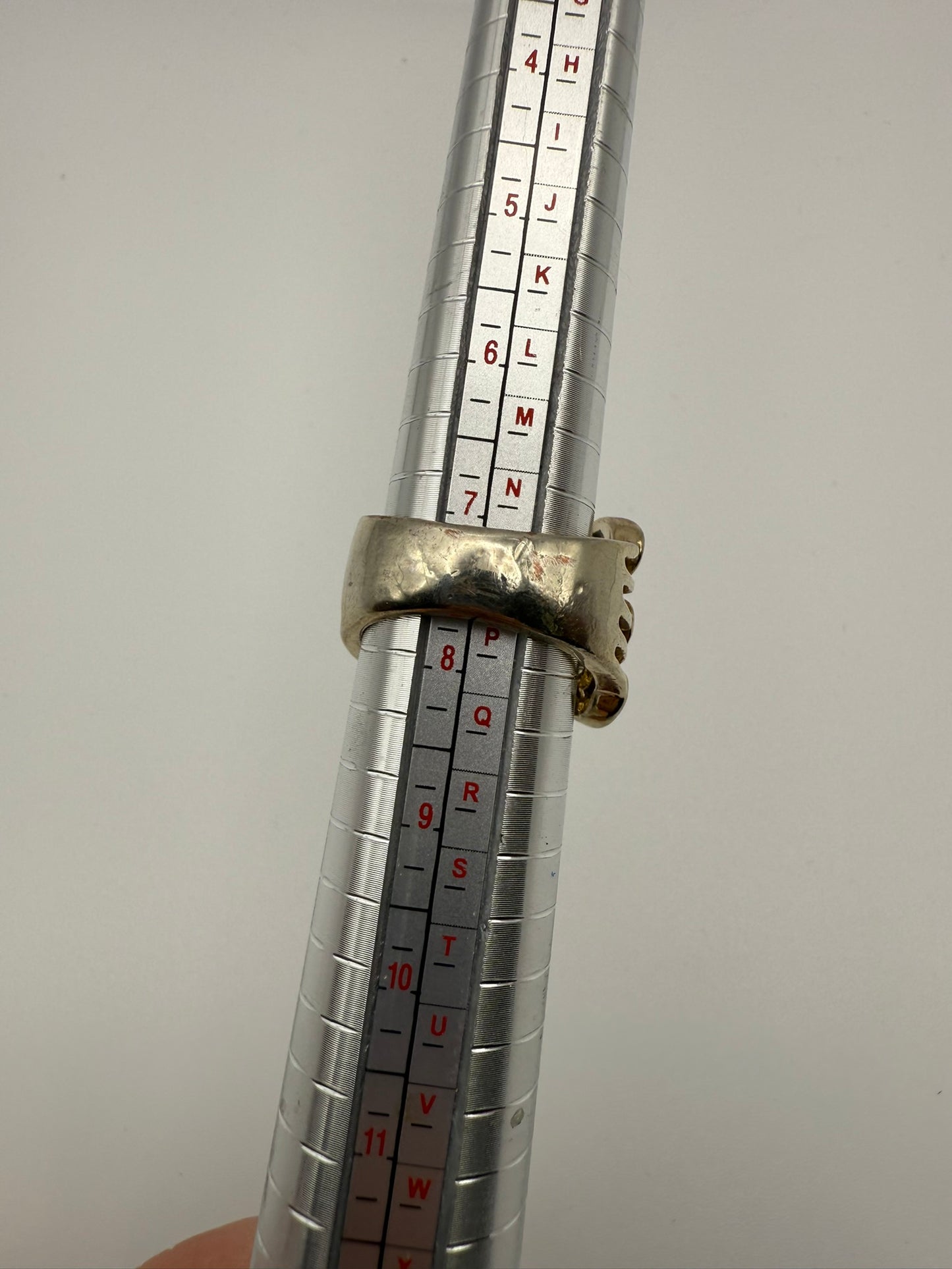 Vintage Avon Golden Ember Multi-Stone Ring 7.5-8