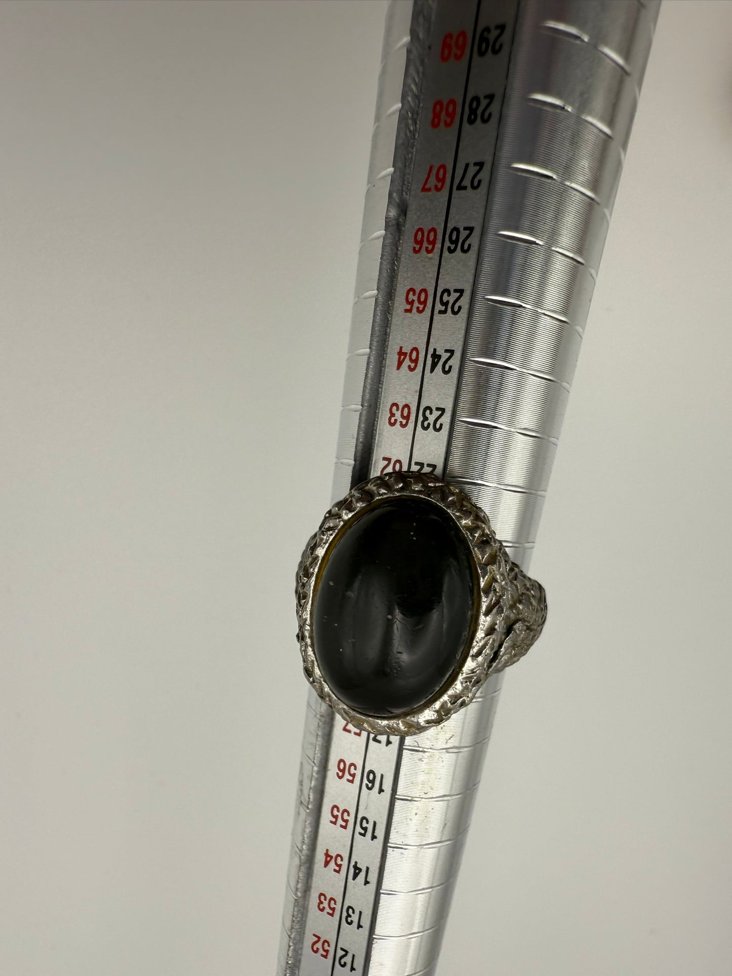 Vintage Midnight Relic Cabochon Ring 9