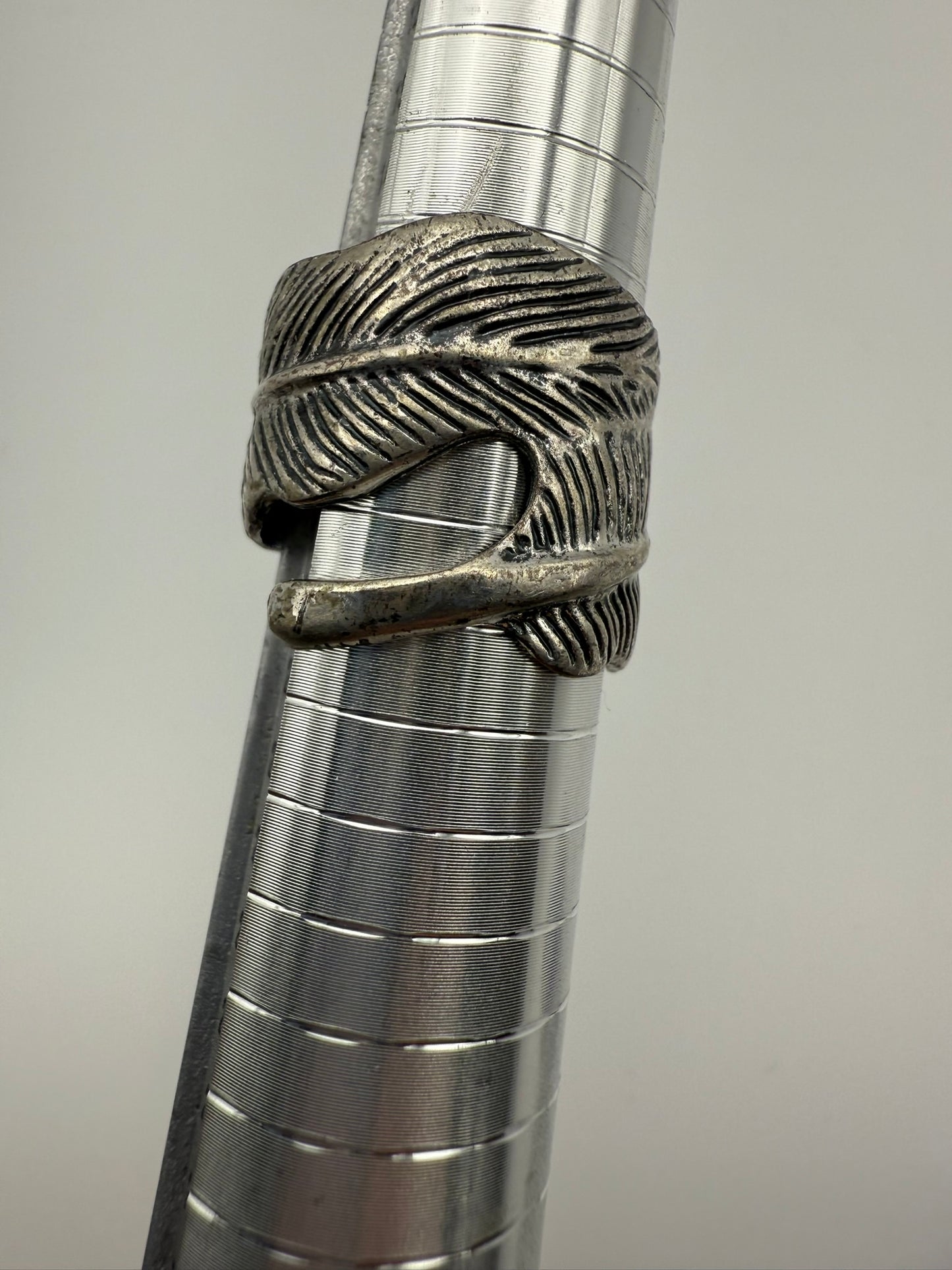 Vintage Feather Wrap Ring 8