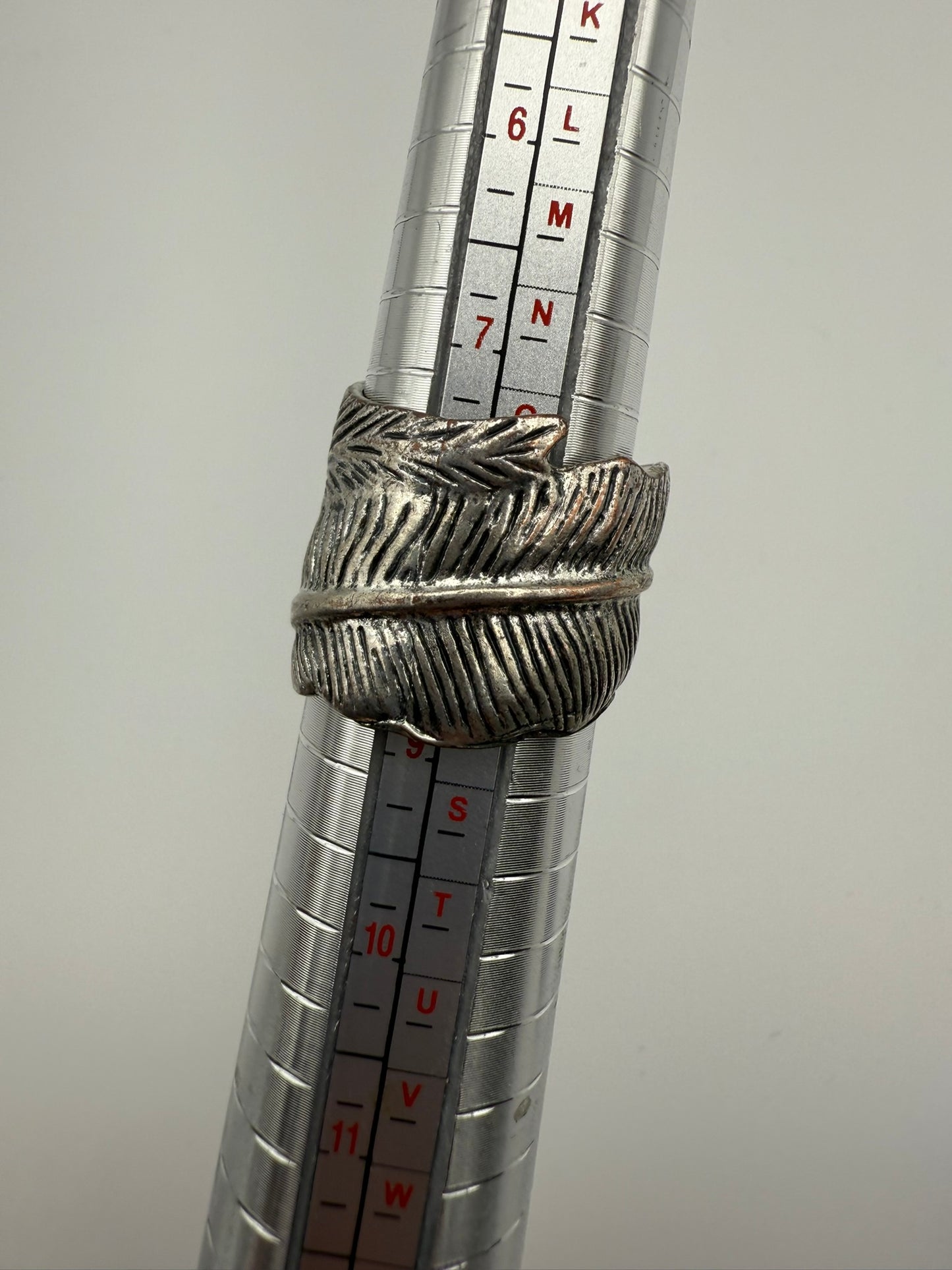 Vintage Feather Wrap Ring 8