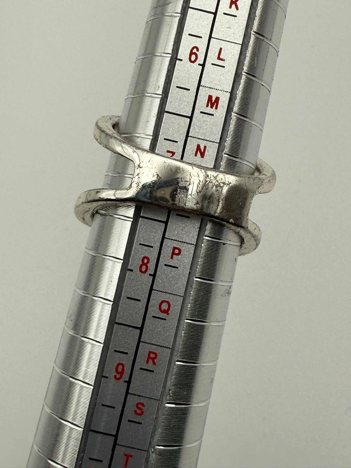 Vintage Linked Halo Crystal Ring 7.25