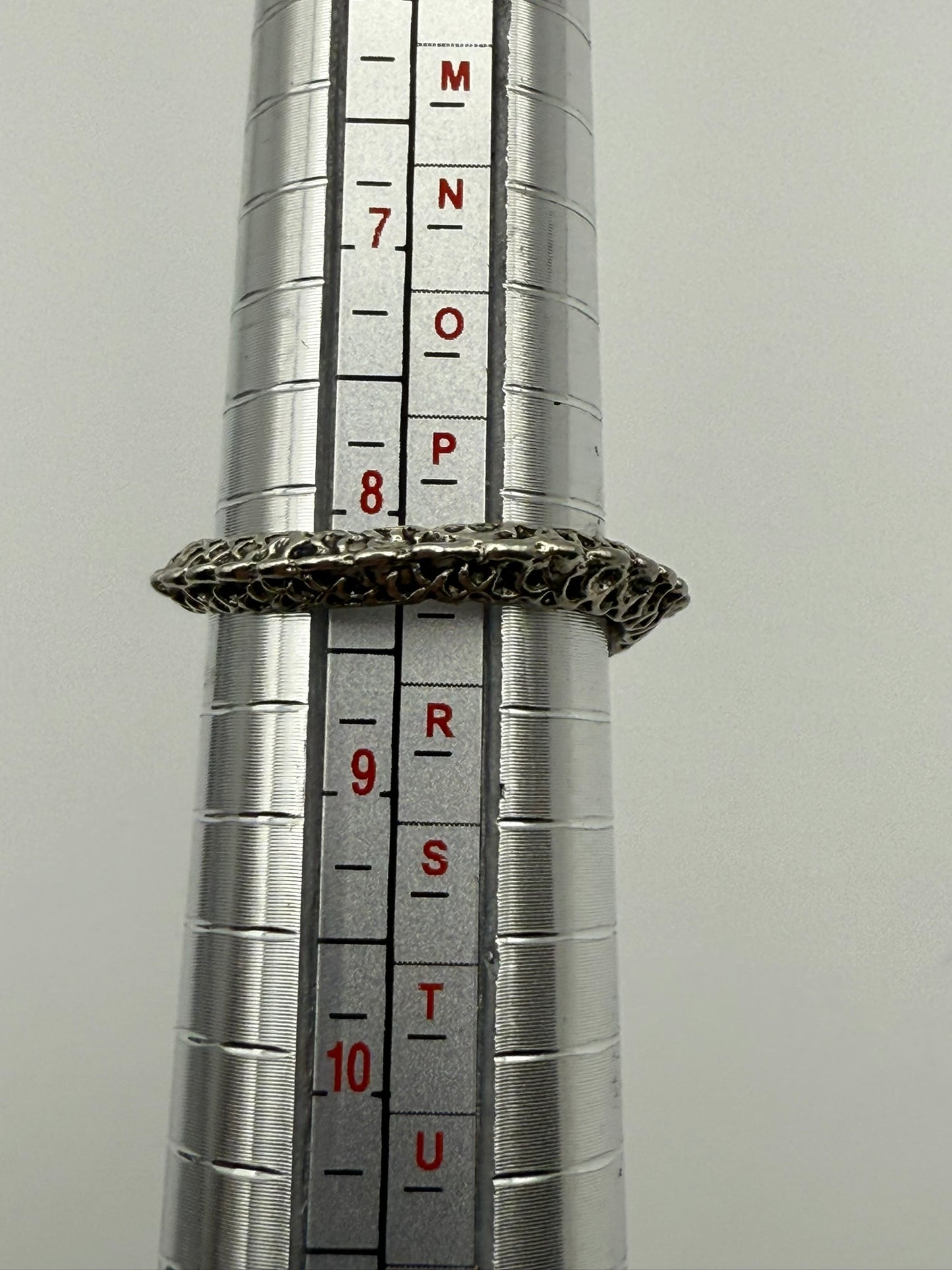 Vintage Forest Guardian Stag Ring 8