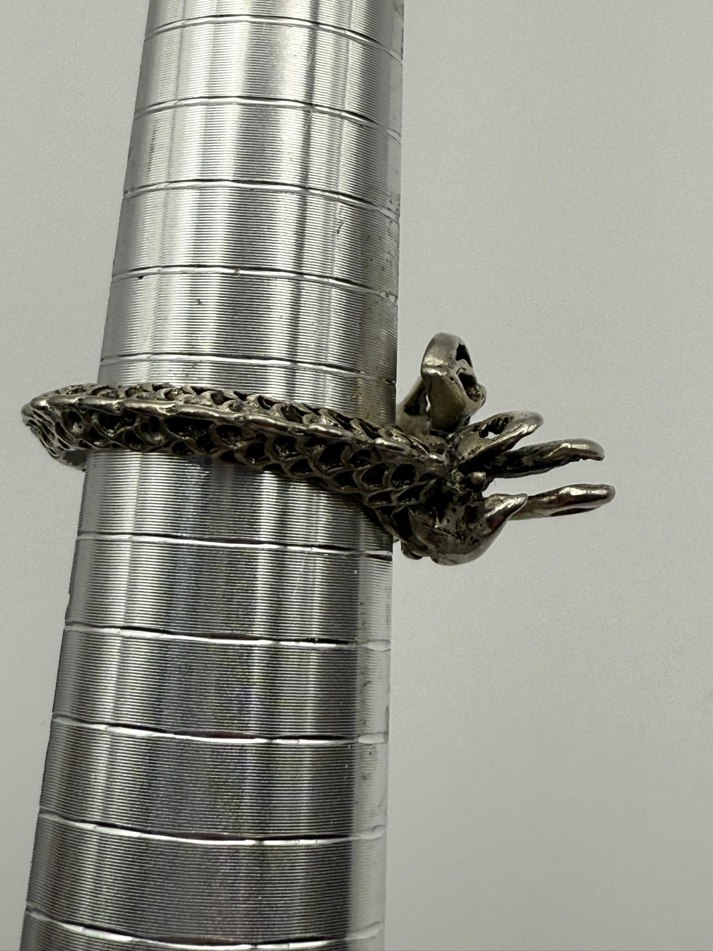 Vintage Forest Guardian Stag Ring 8